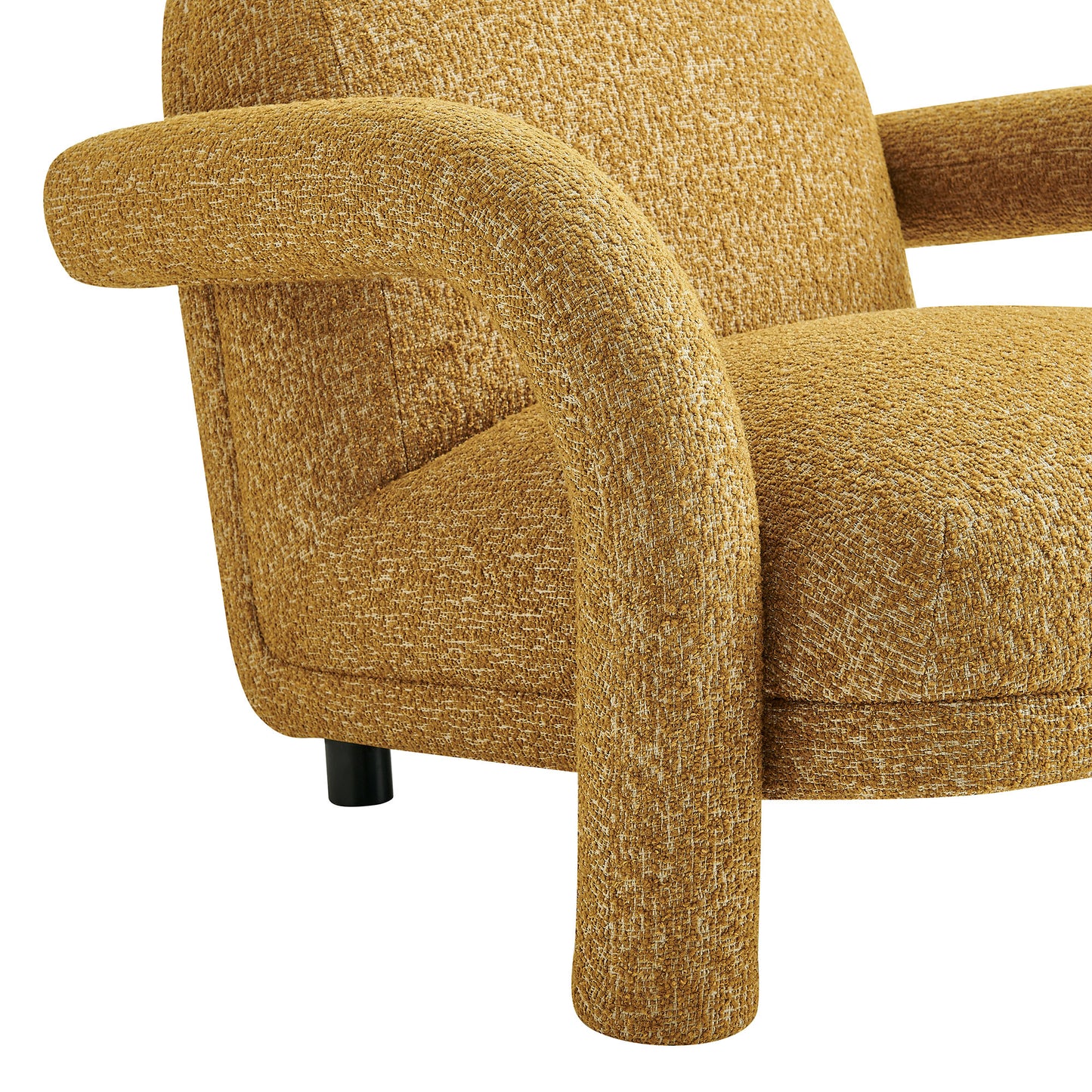 Ferris Textured Woven Fabric Lounge Chair by Modway