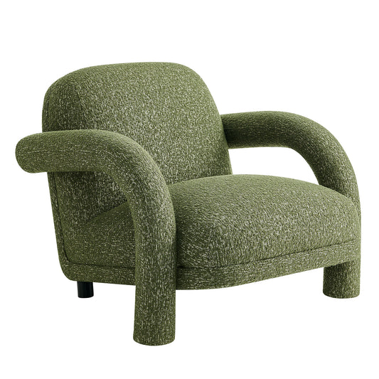 Ferris Textured Woven Fabric Lounge Chair by Modway