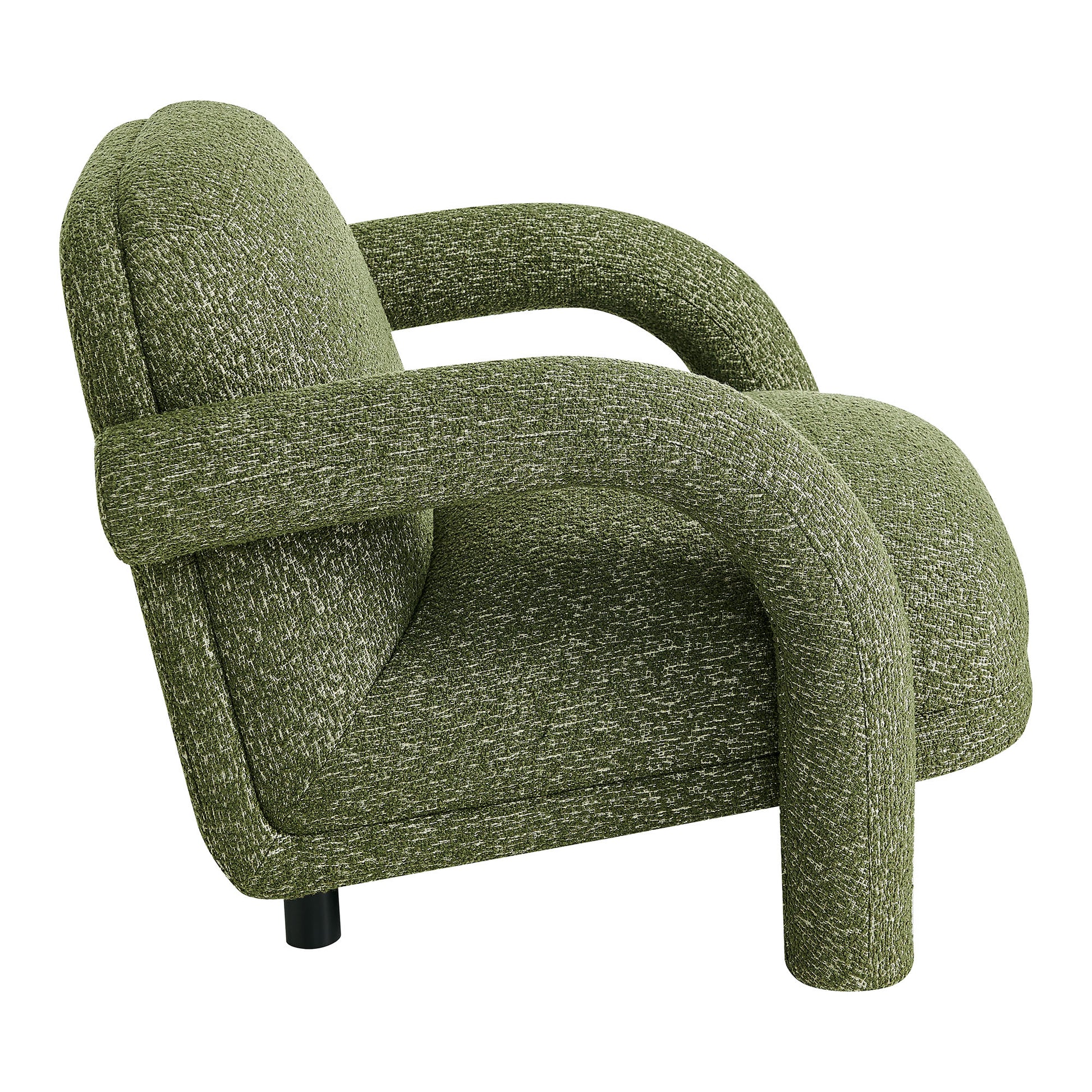 Ferris Textured Woven Fabric Lounge Chair by Modway