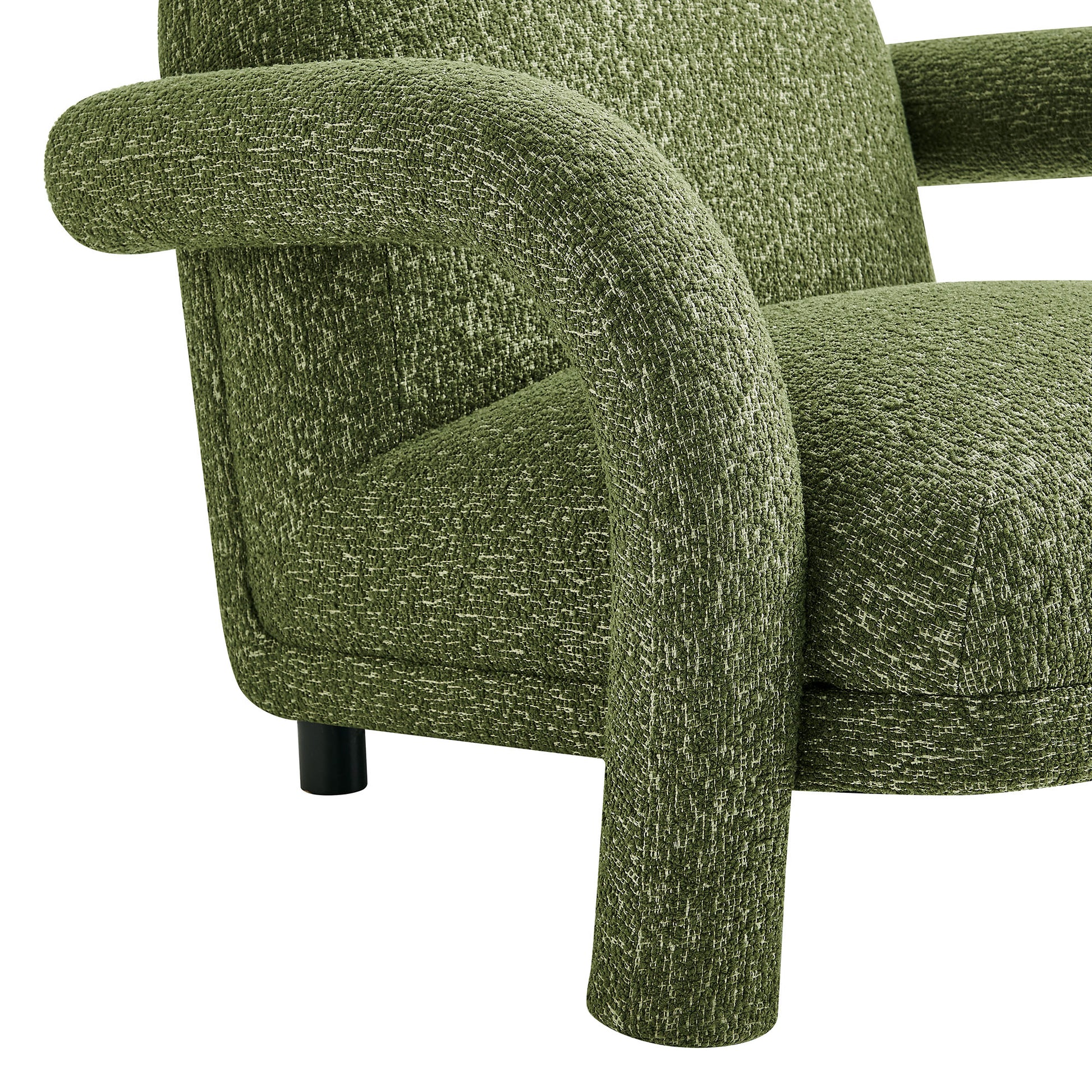 Ferris Textured Woven Fabric Lounge Chair by Modway