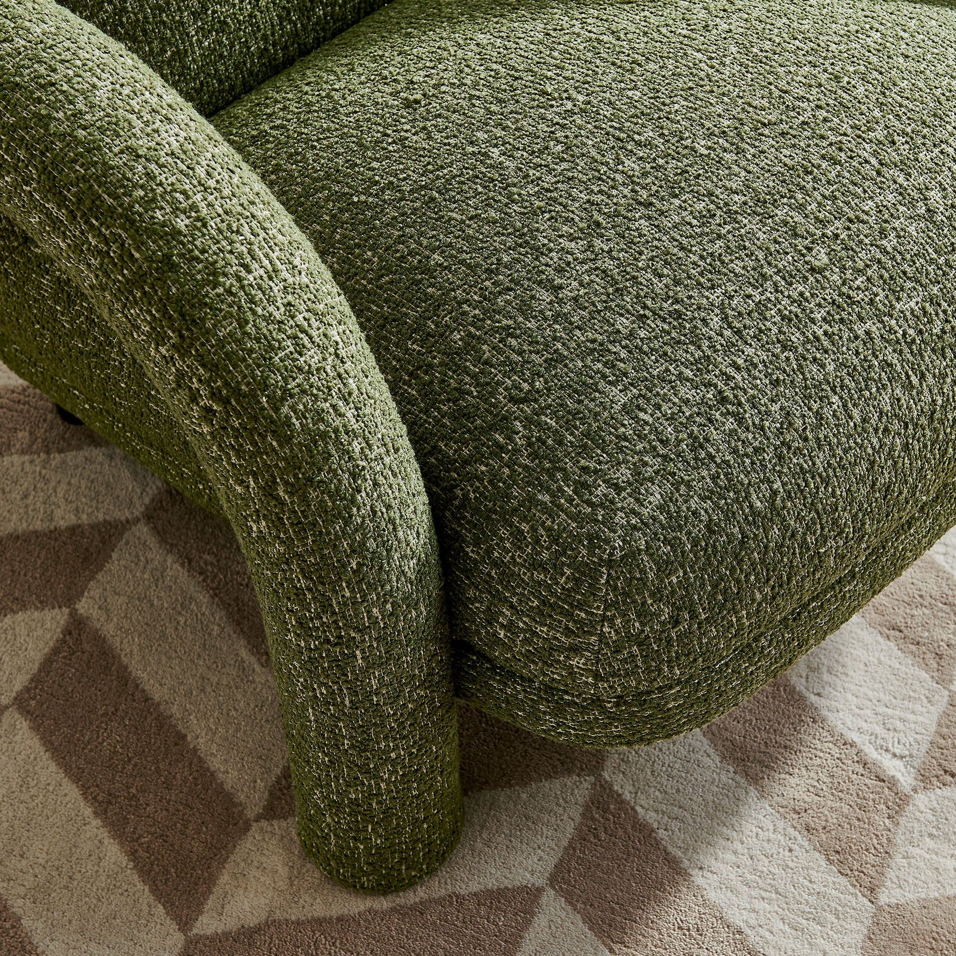 Ferris Textured Woven Fabric Lounge Chair by Modway