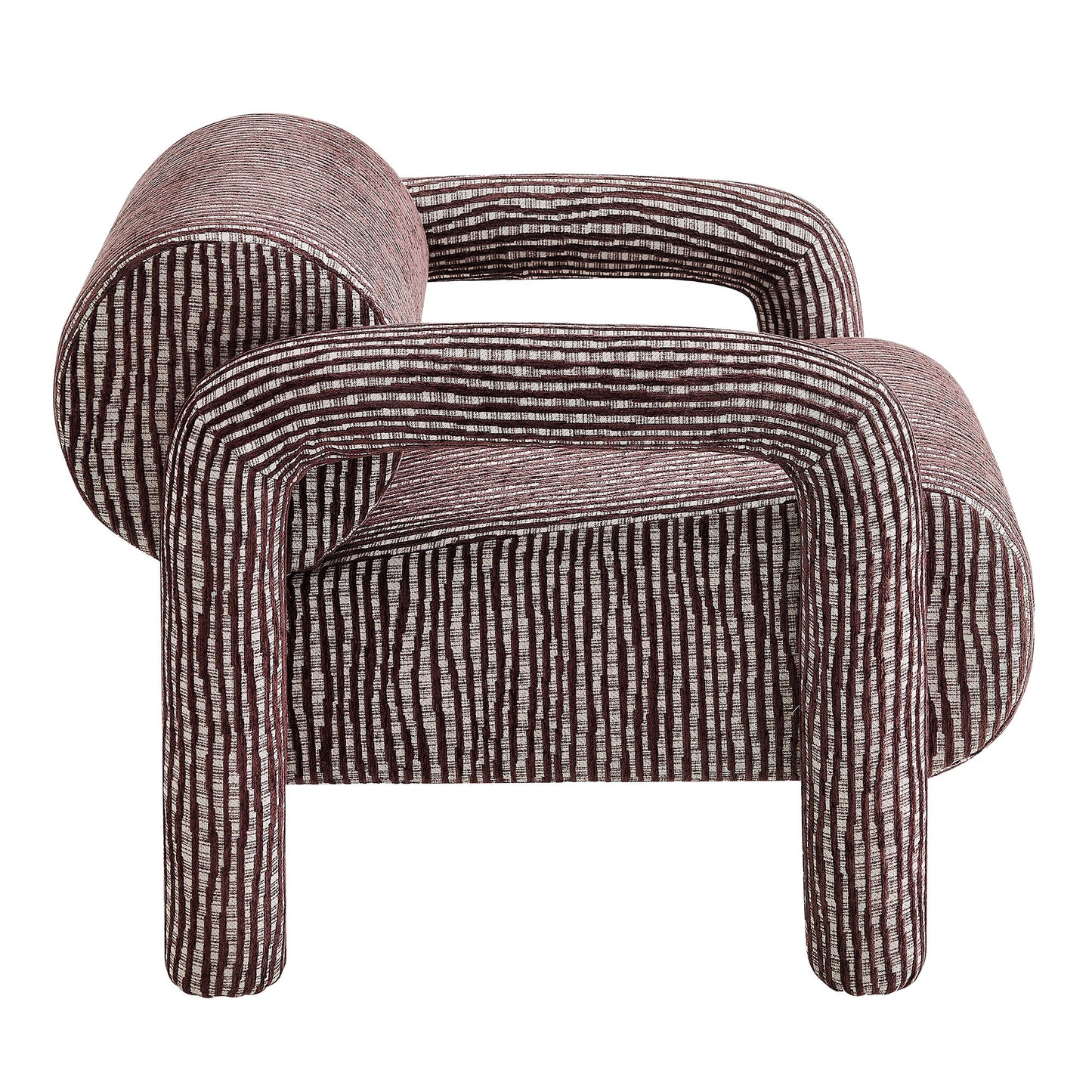 Quill Patterned Woven Fabric Accent Chair by Modway