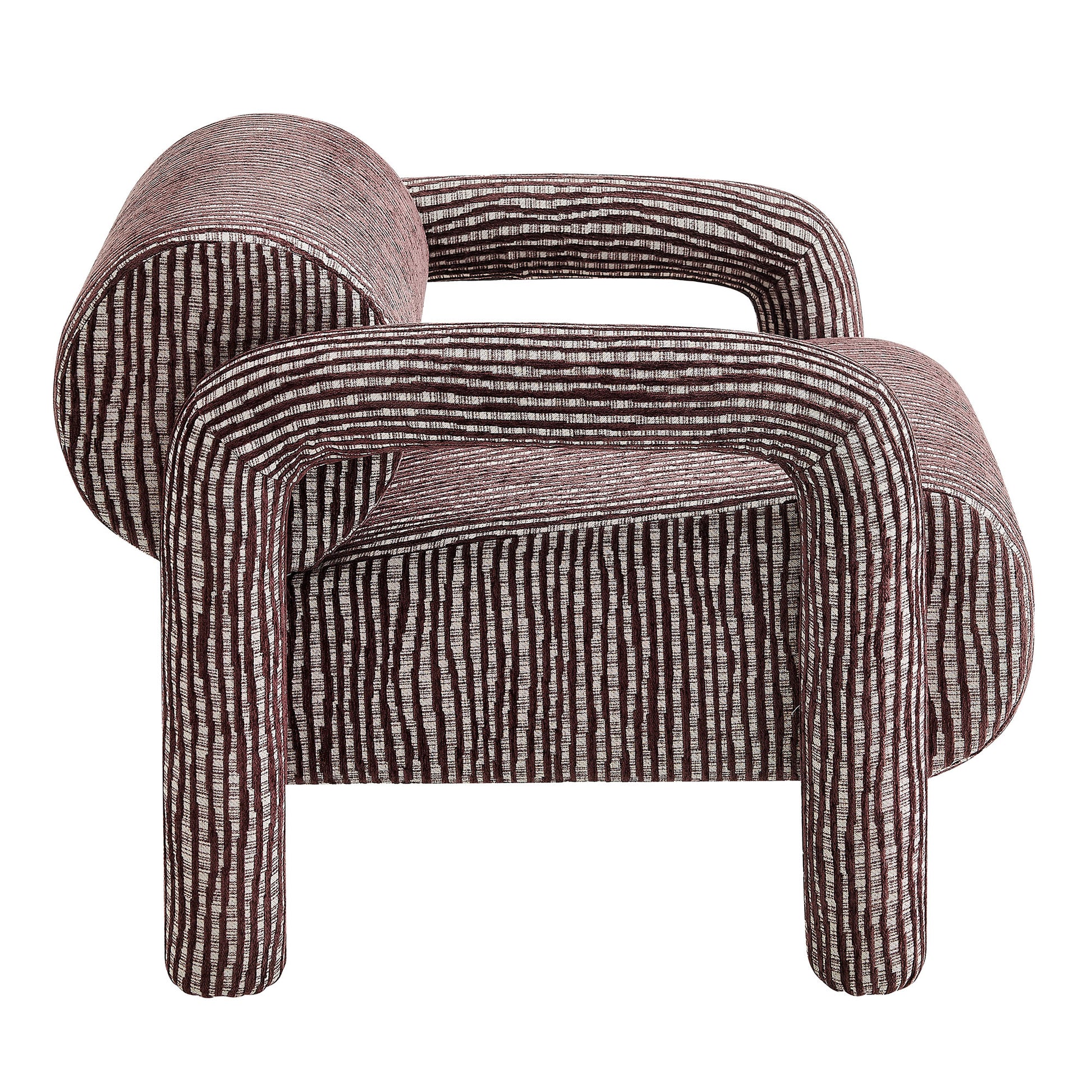 Quill Patterned Woven Fabric Accent Chair by Modway