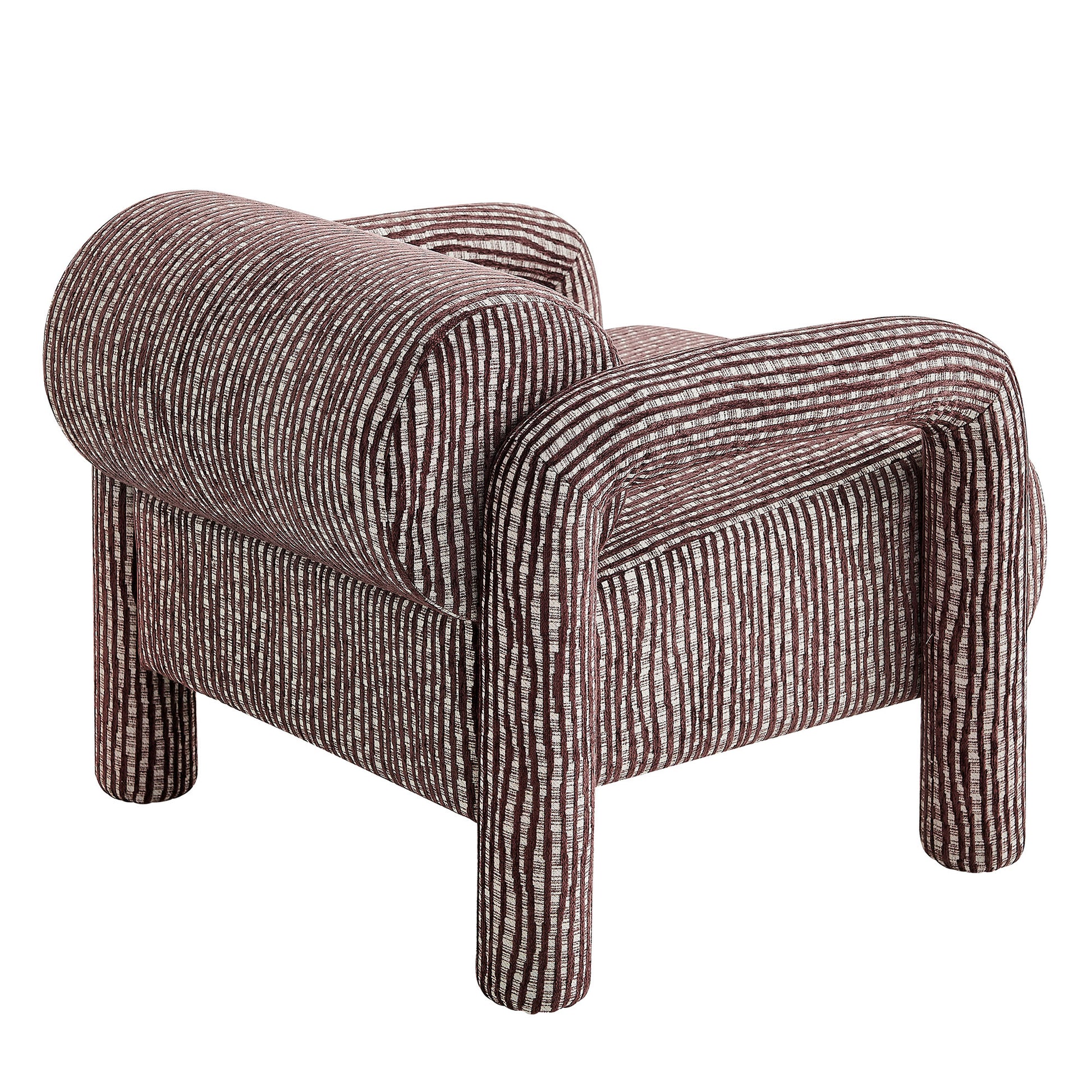 Quill Patterned Woven Fabric Accent Chair by Modway