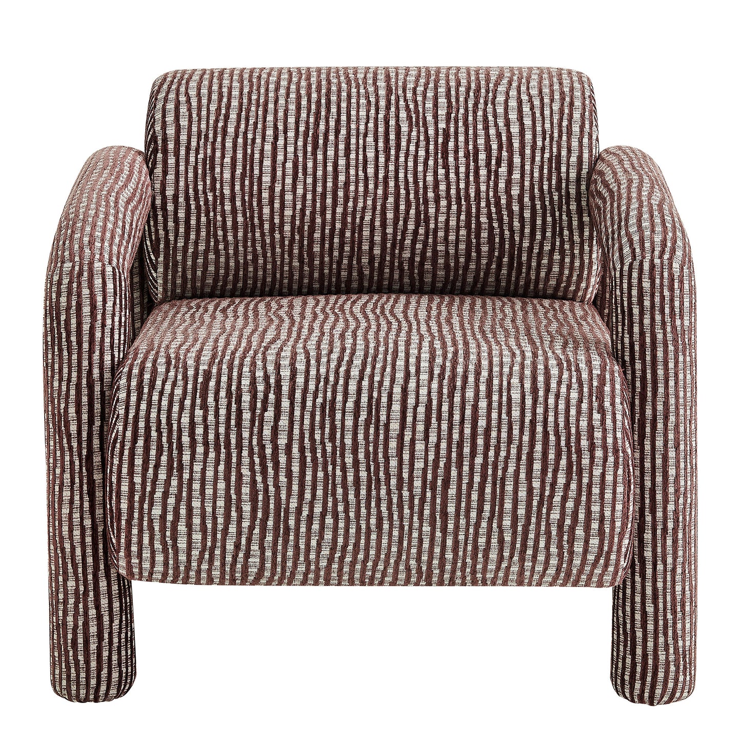 Quill Patterned Woven Fabric Accent Chair by Modway