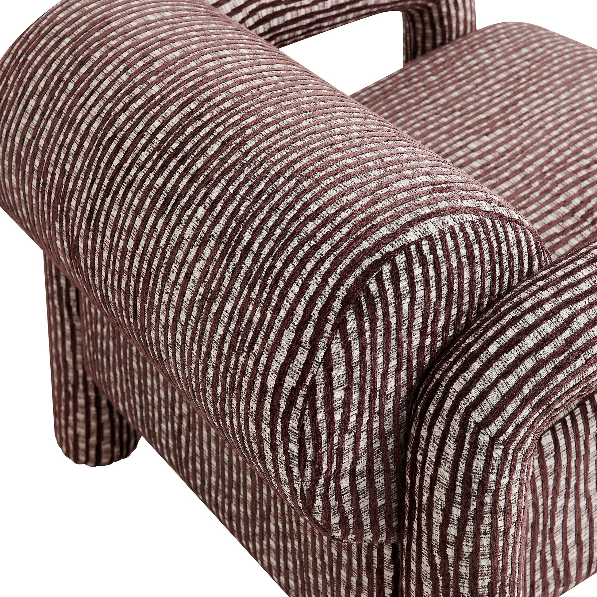 Quill Patterned Woven Fabric Accent Chair by Modway