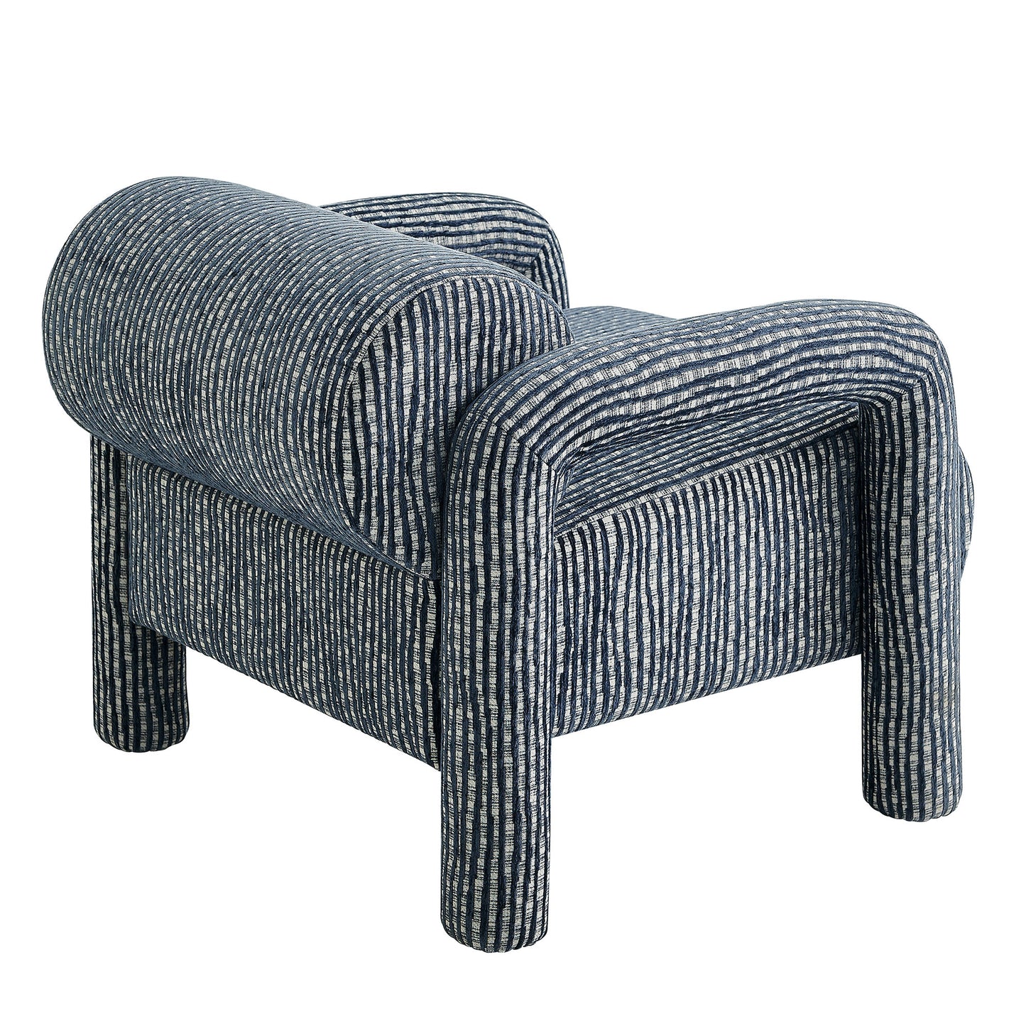 Quill Patterned Woven Fabric Accent Chair by Modway