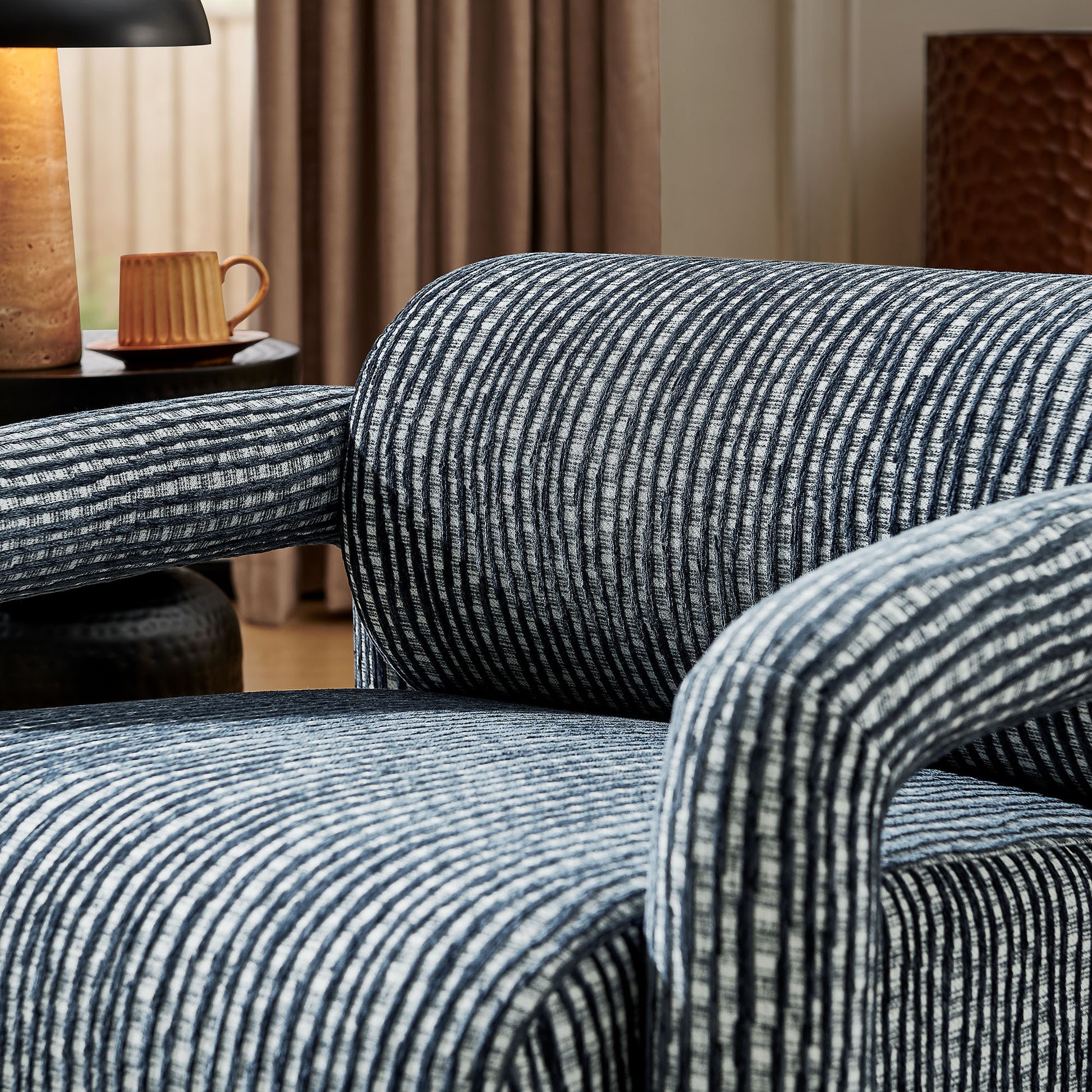 Quill Patterned Woven Fabric Accent Chair by Modway