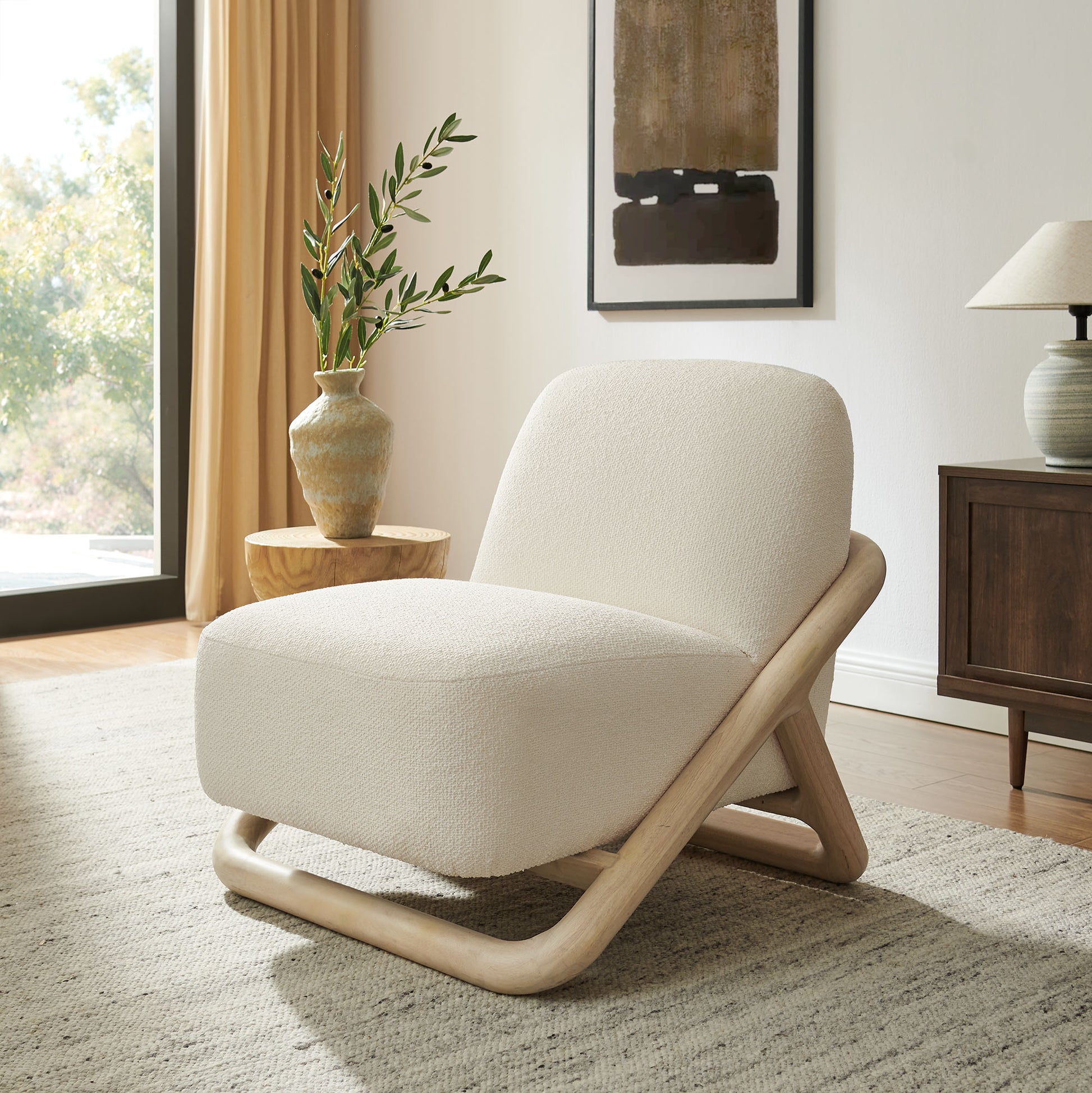 Vander Textured Fabric Accent Chair by Modway