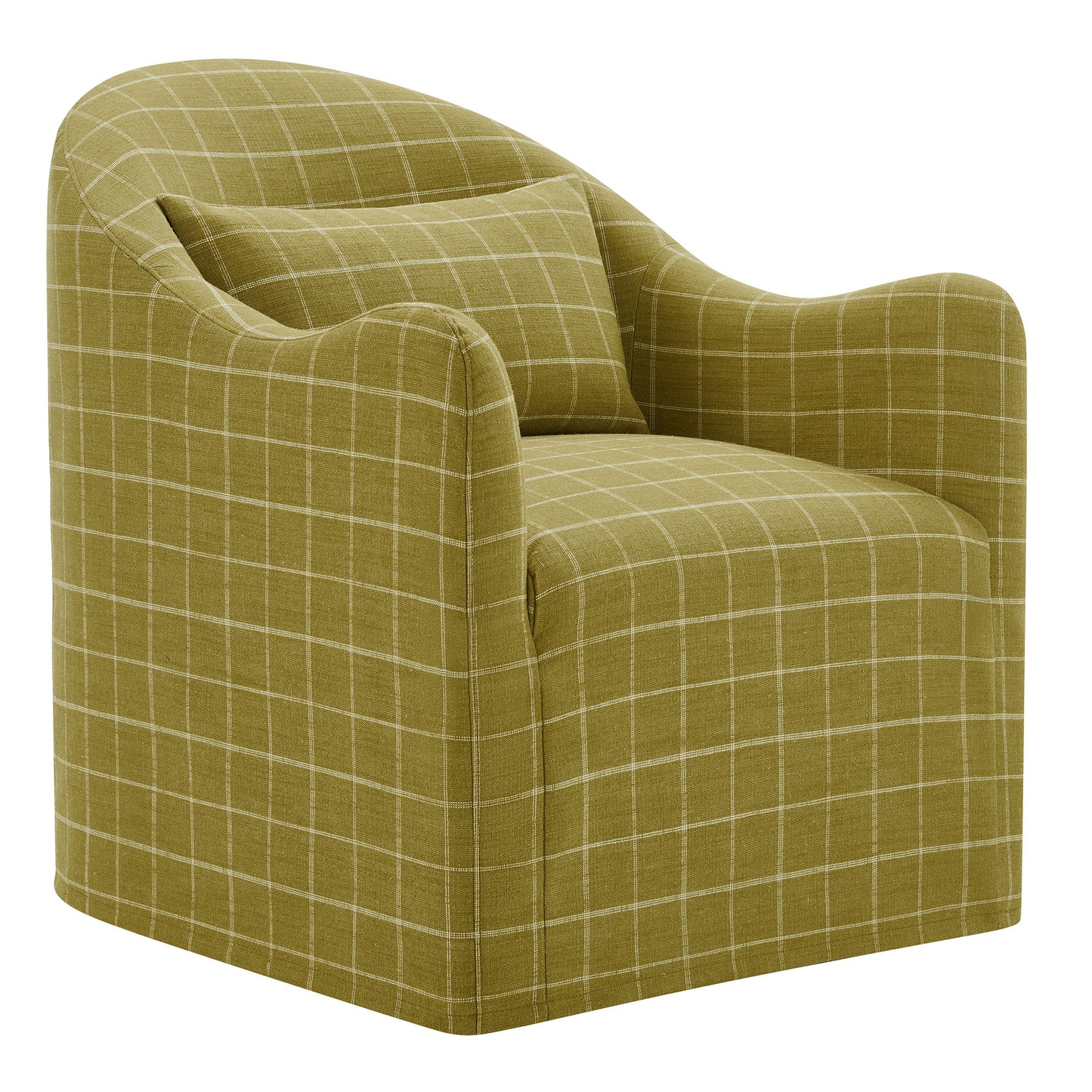 Bardot Slipcovered Linen Blend Accent Chair by Modway