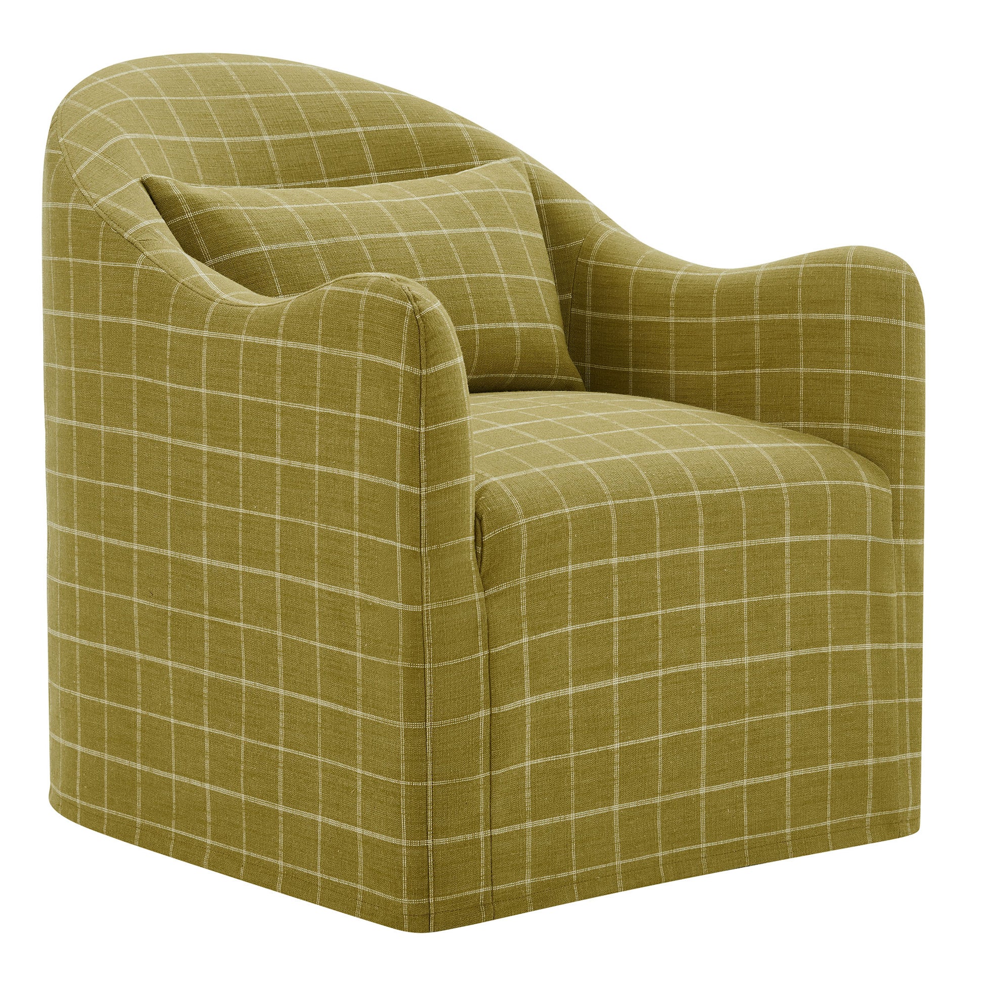 Bardot Slipcovered Linen Blend Accent Chair by Modway