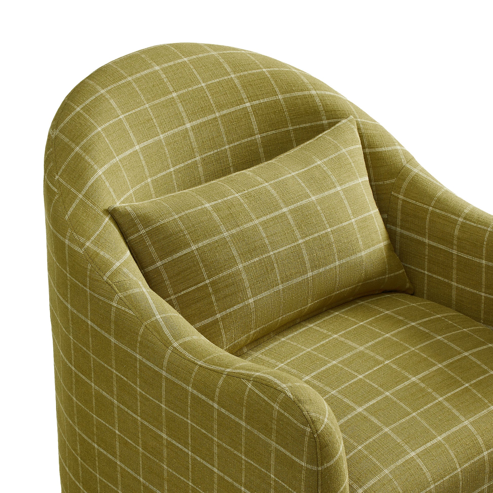 Bardot Slipcovered Linen Blend Accent Chair by Modway