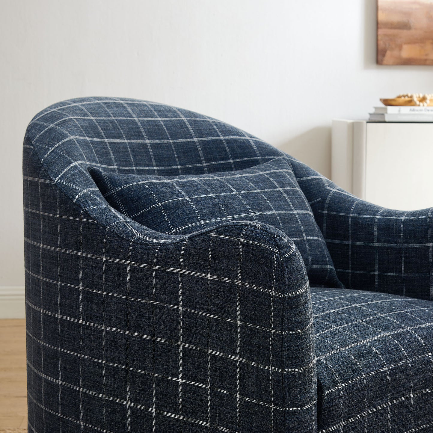 Bardot Slipcovered Linen Blend Accent Chair by Modway