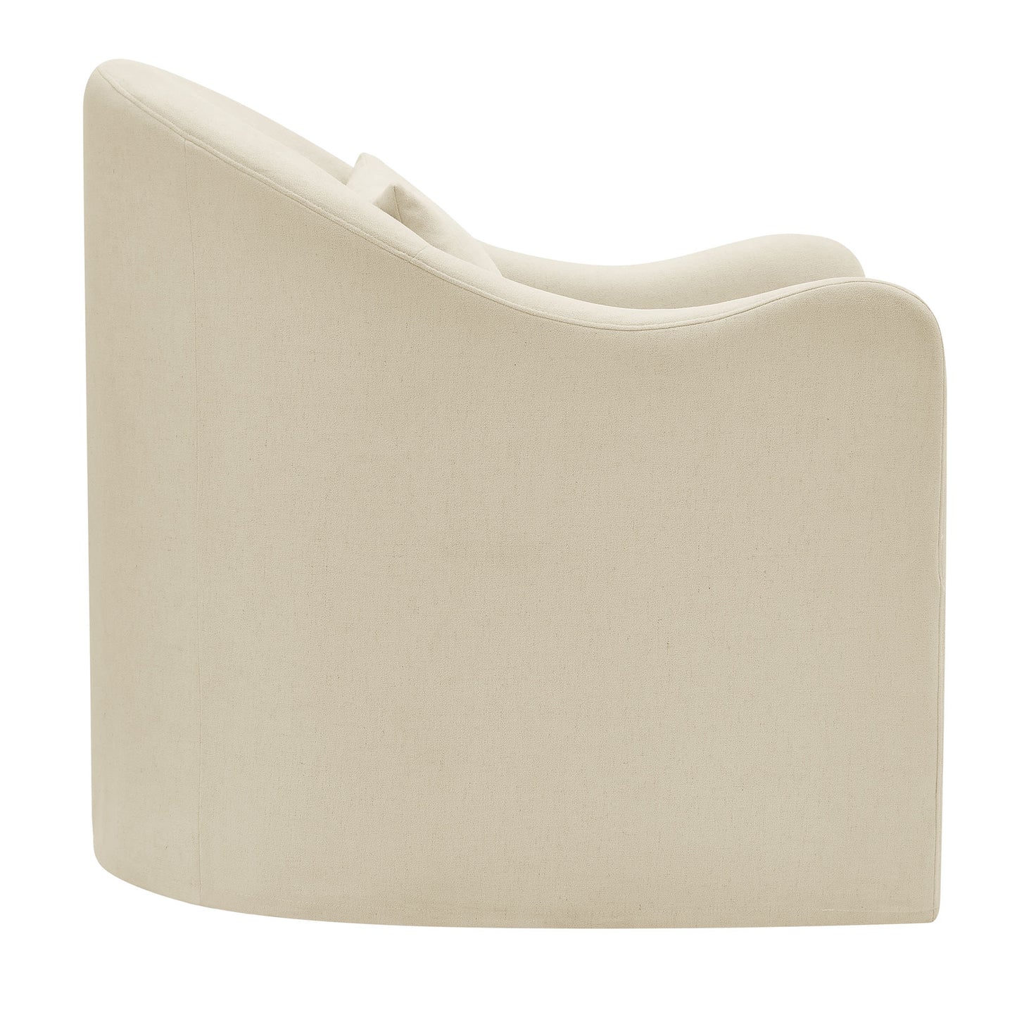 Bardot Slipcovered Linen Blend Accent Chair by Modway