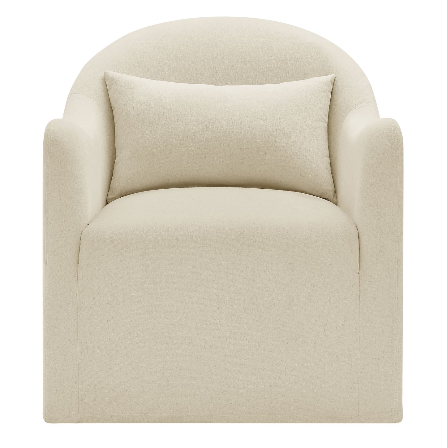 Bardot Slipcovered Linen Blend Accent Chair by Modway