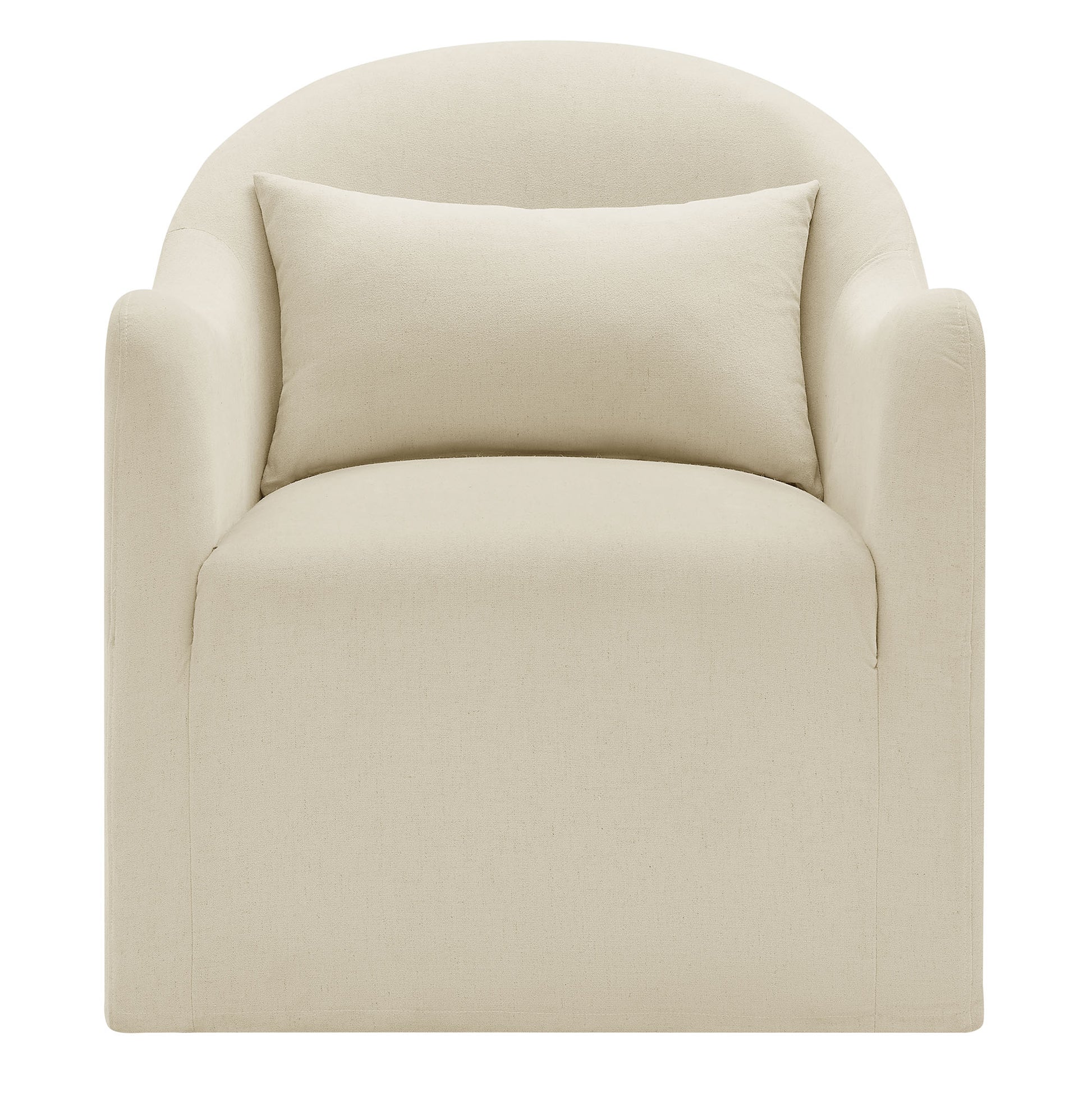 Bardot Slipcovered Linen Blend Accent Chair by Modway
