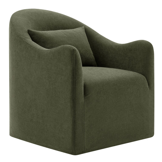 Bardot Slipcovered Linen Blend Accent Chair by Modway