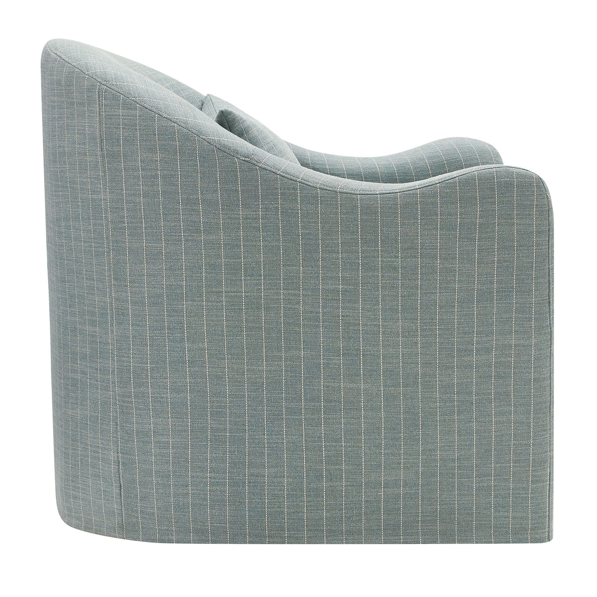 Bardot Slipcovered Striped Accent Chair by Modway