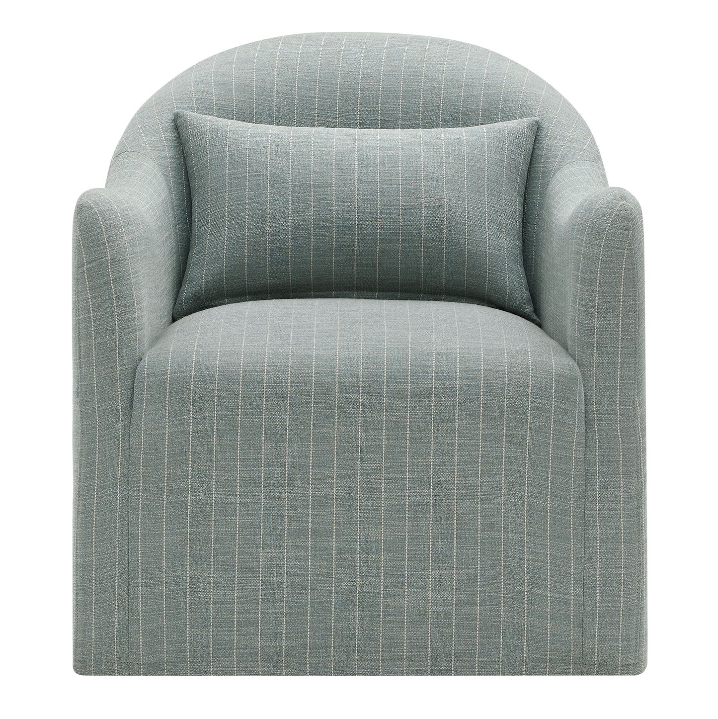 Bardot Slipcovered Striped Accent Chair by Modway