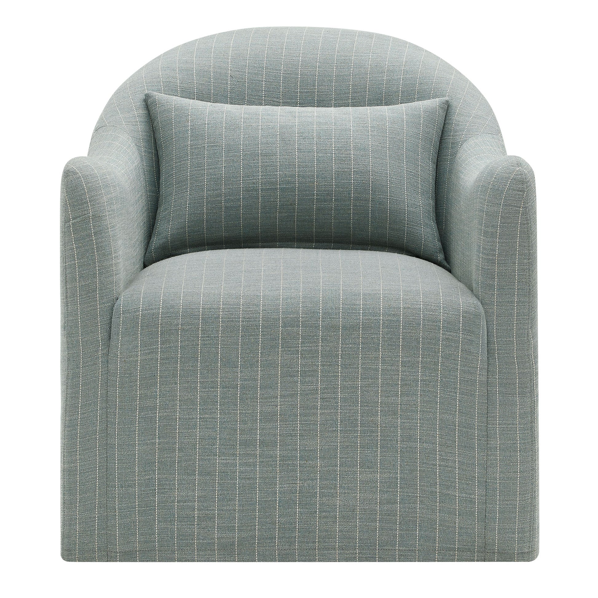 Bardot Slipcovered Striped Accent Chair by Modway