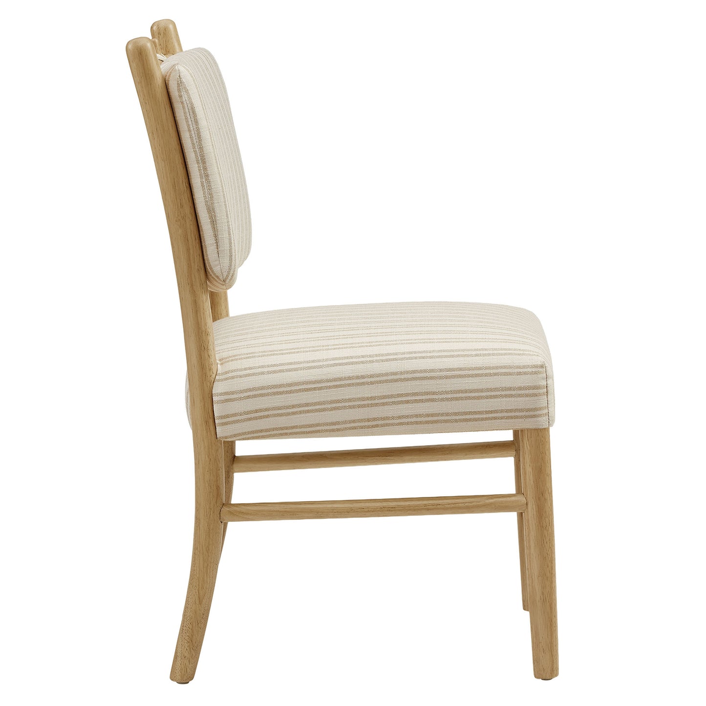 Mauden Striped Dining Side Chairs Set of 2 by Modway