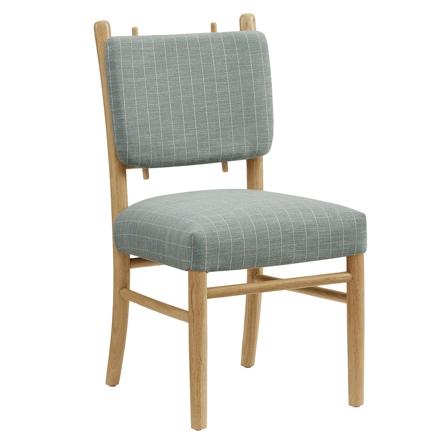Mauden Striped Dining Side Chairs Set of 2 by Modway