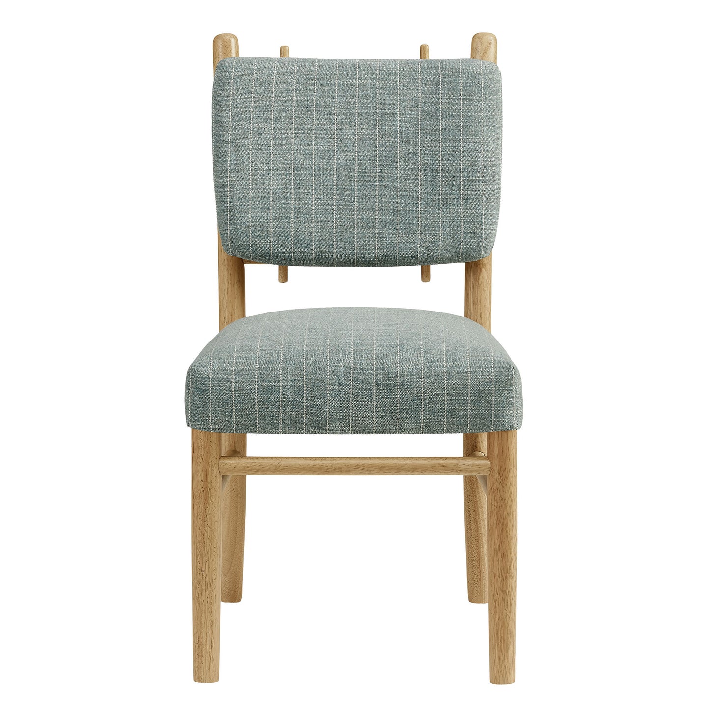 Mauden Striped Dining Side Chairs Set of 2 by Modway