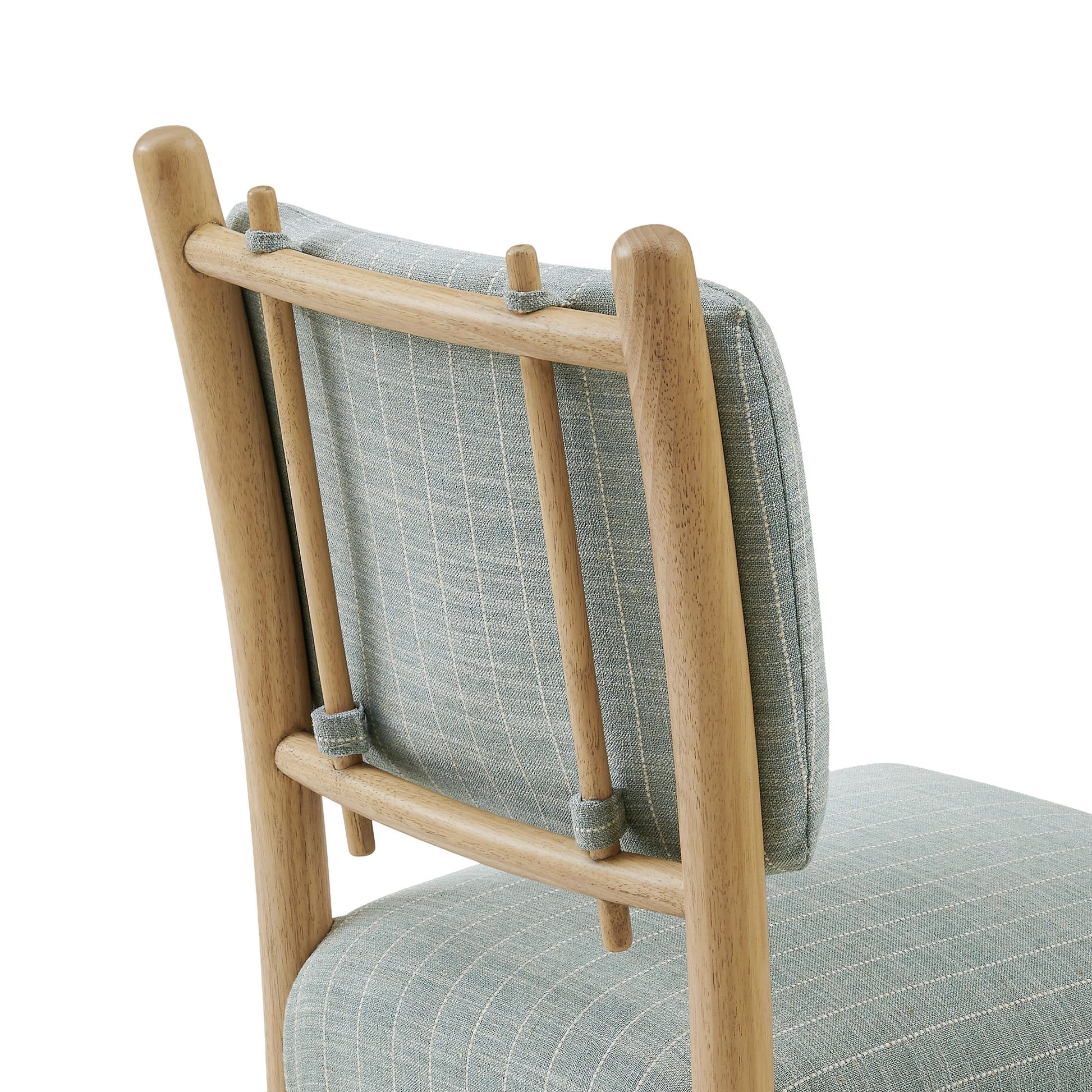 Mauden Striped Dining Side Chairs Set of 2 by Modway