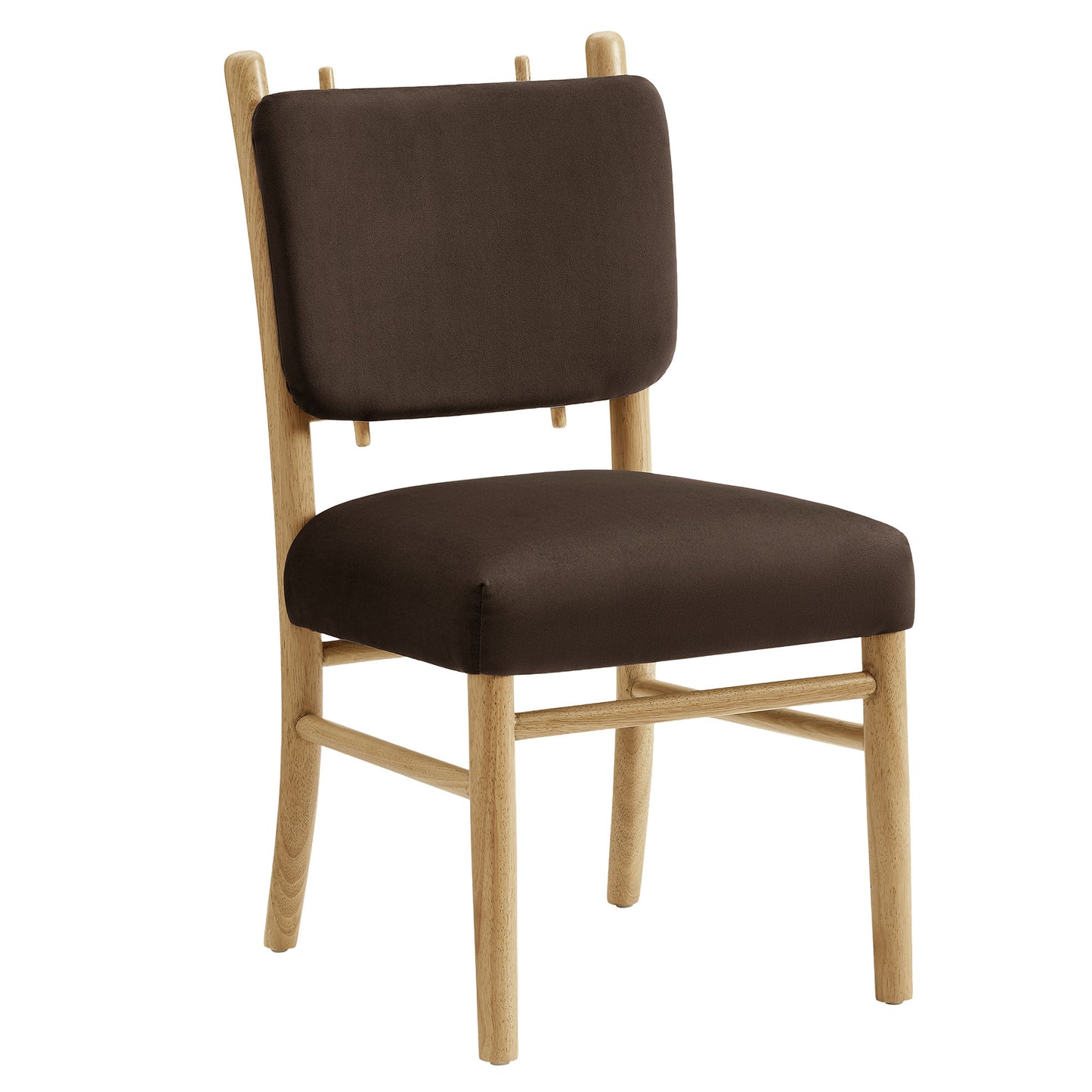 Mauden Performance Velvet Dining Side Chairs Set of 2 by Modway