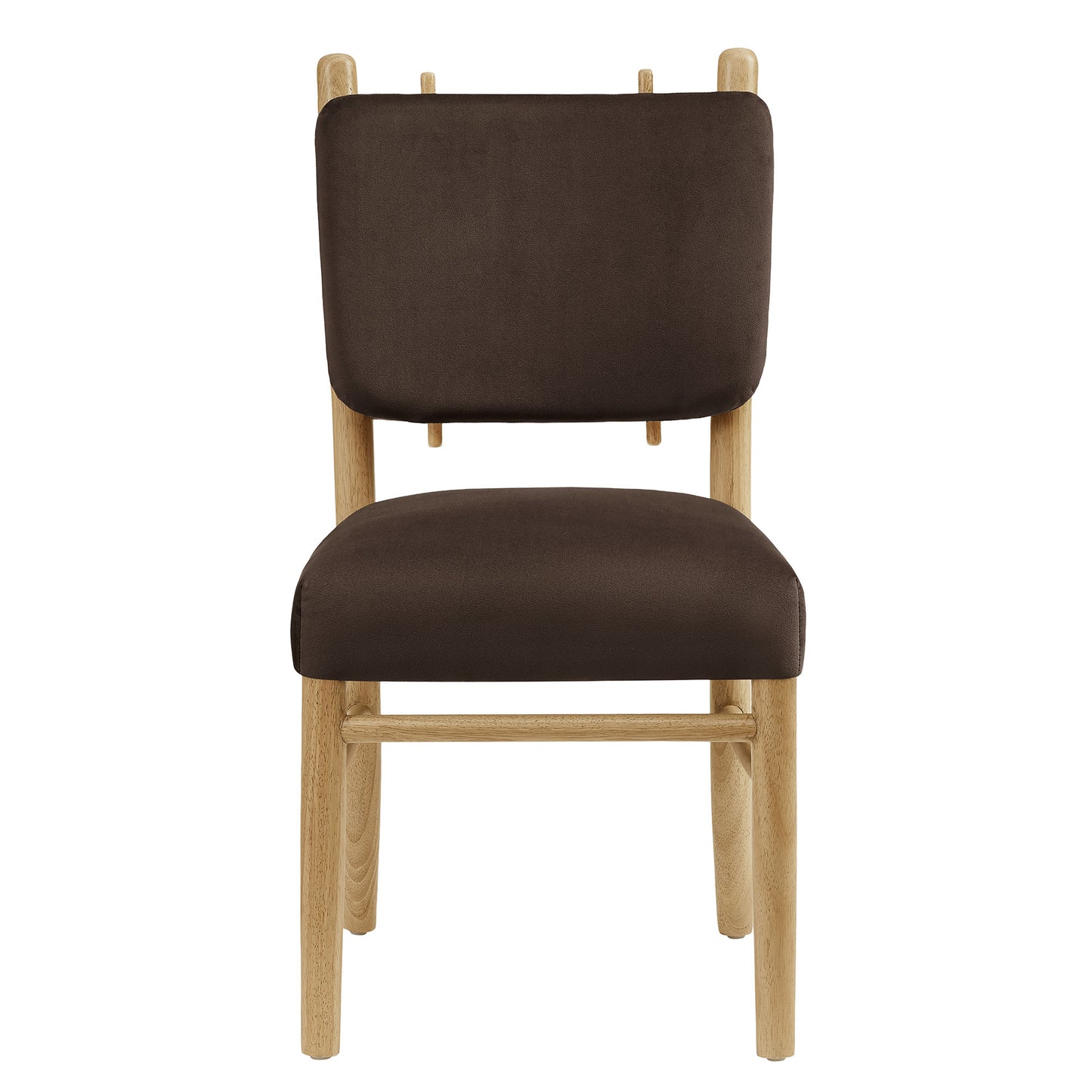 Mauden Performance Velvet Dining Side Chairs Set of 2 by Modway