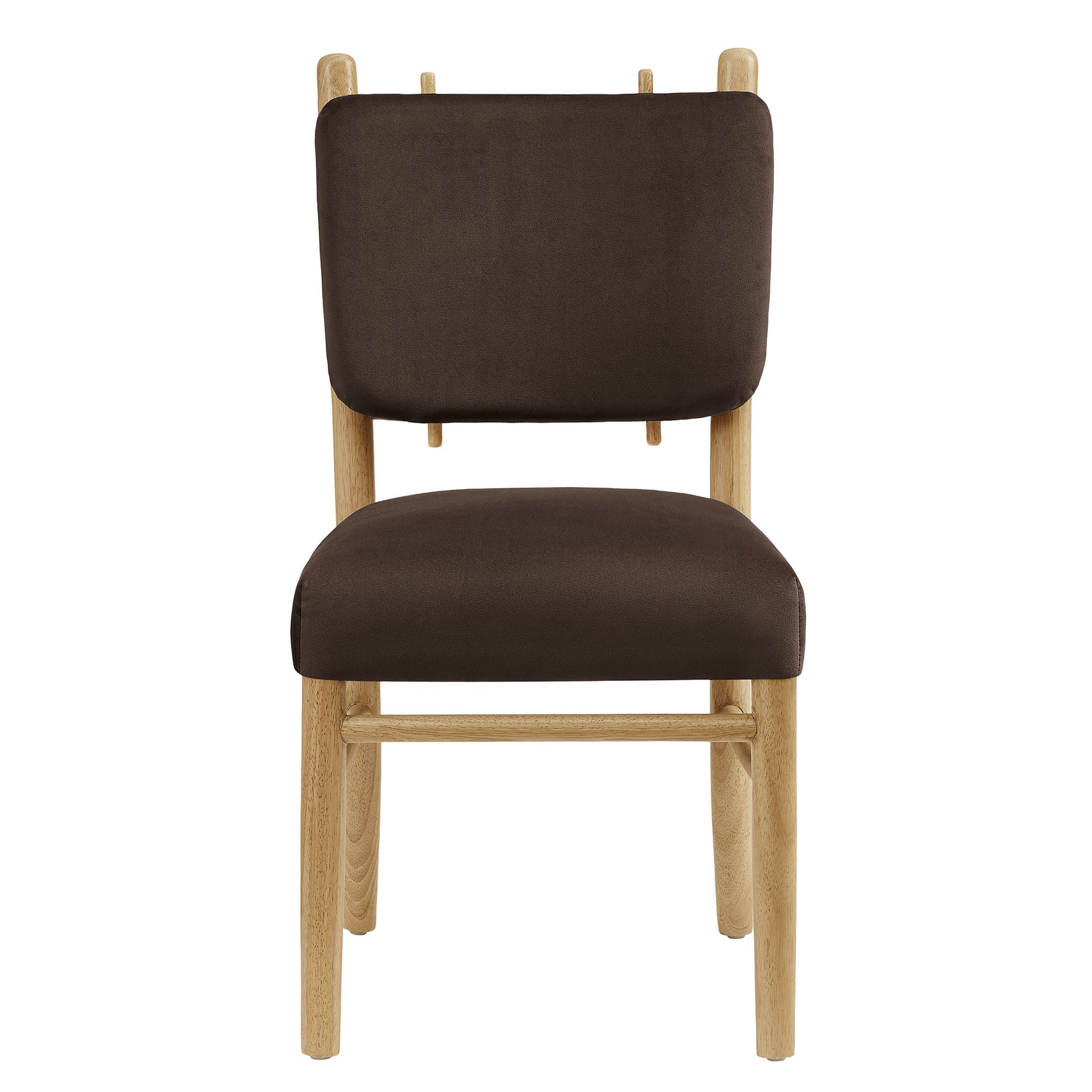 Mauden Performance Velvet Dining Side Chairs Set of 2 by Modway