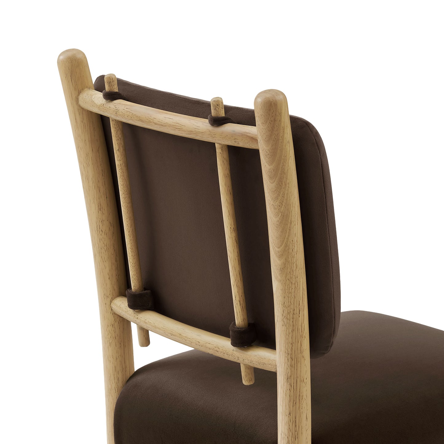Mauden Performance Velvet Dining Side Chairs Set of 2 by Modway