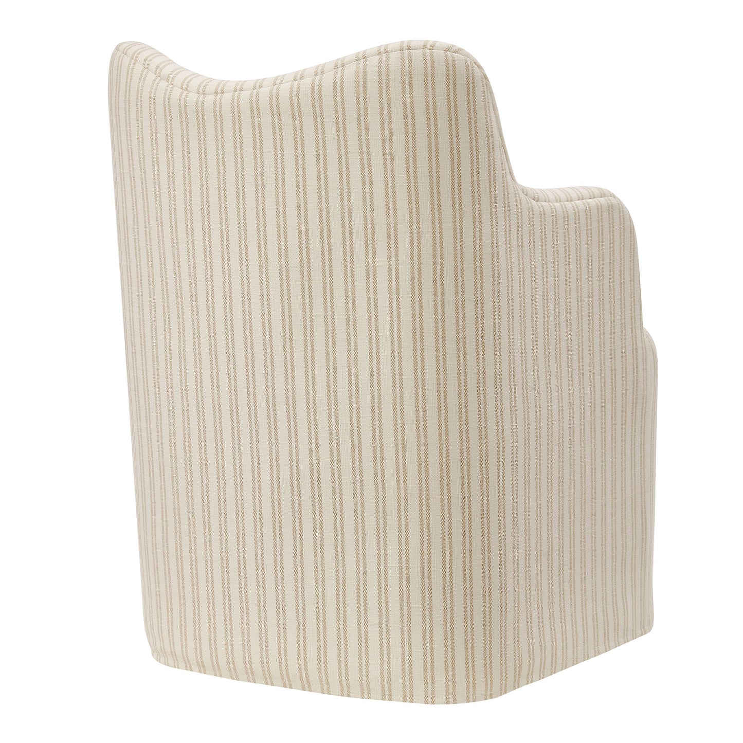 Cordelle Linen Blend Swivel Dining Chair by Modway