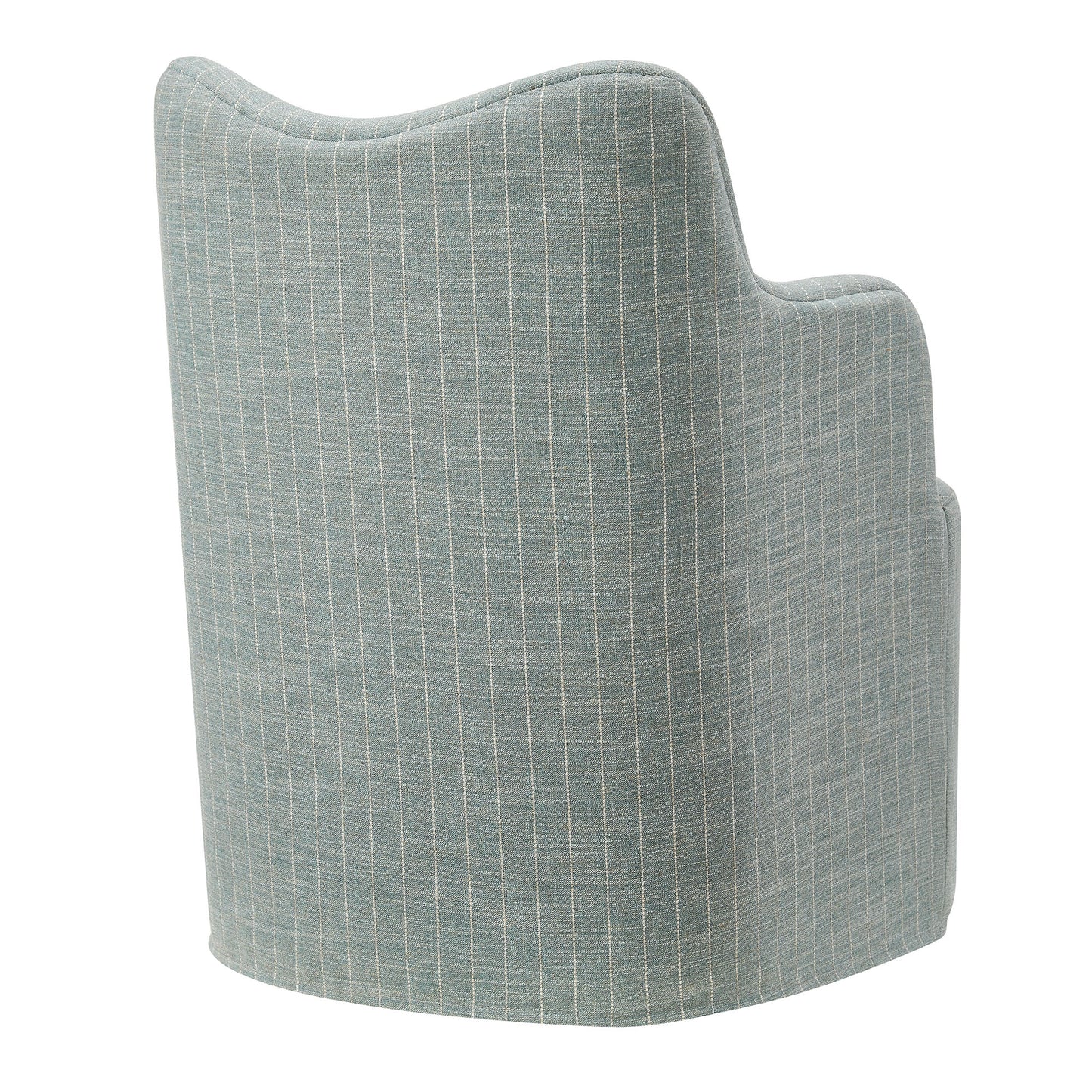 Cordelle Linen Blend Swivel Dining Chair by Modway