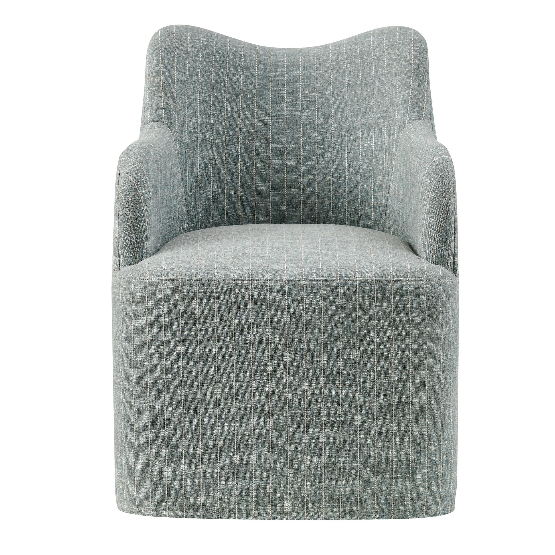 Cordelle Linen Blend Swivel Dining Chair by Modway