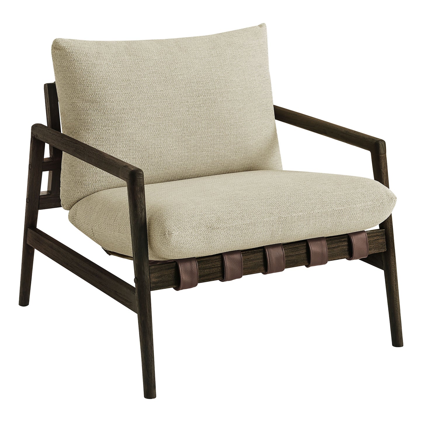 Nomi Outdoor Patio Teak Wood Sling Chair by Modway