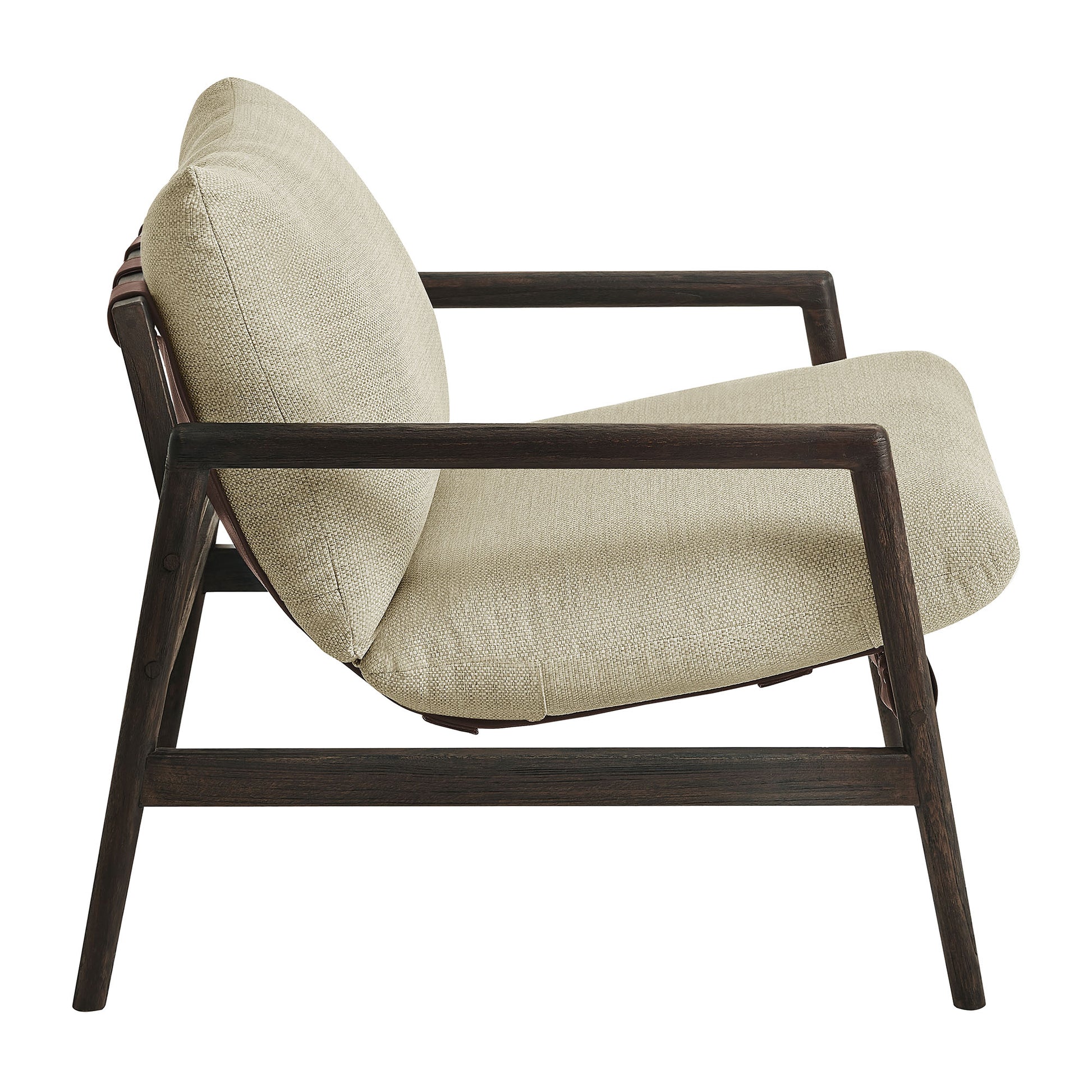 Nomi Outdoor Patio Teak Wood Sling Chair by Modway