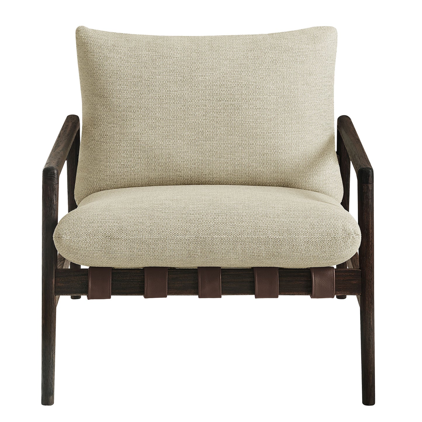 Nomi Outdoor Patio Teak Wood Sling Chair by Modway