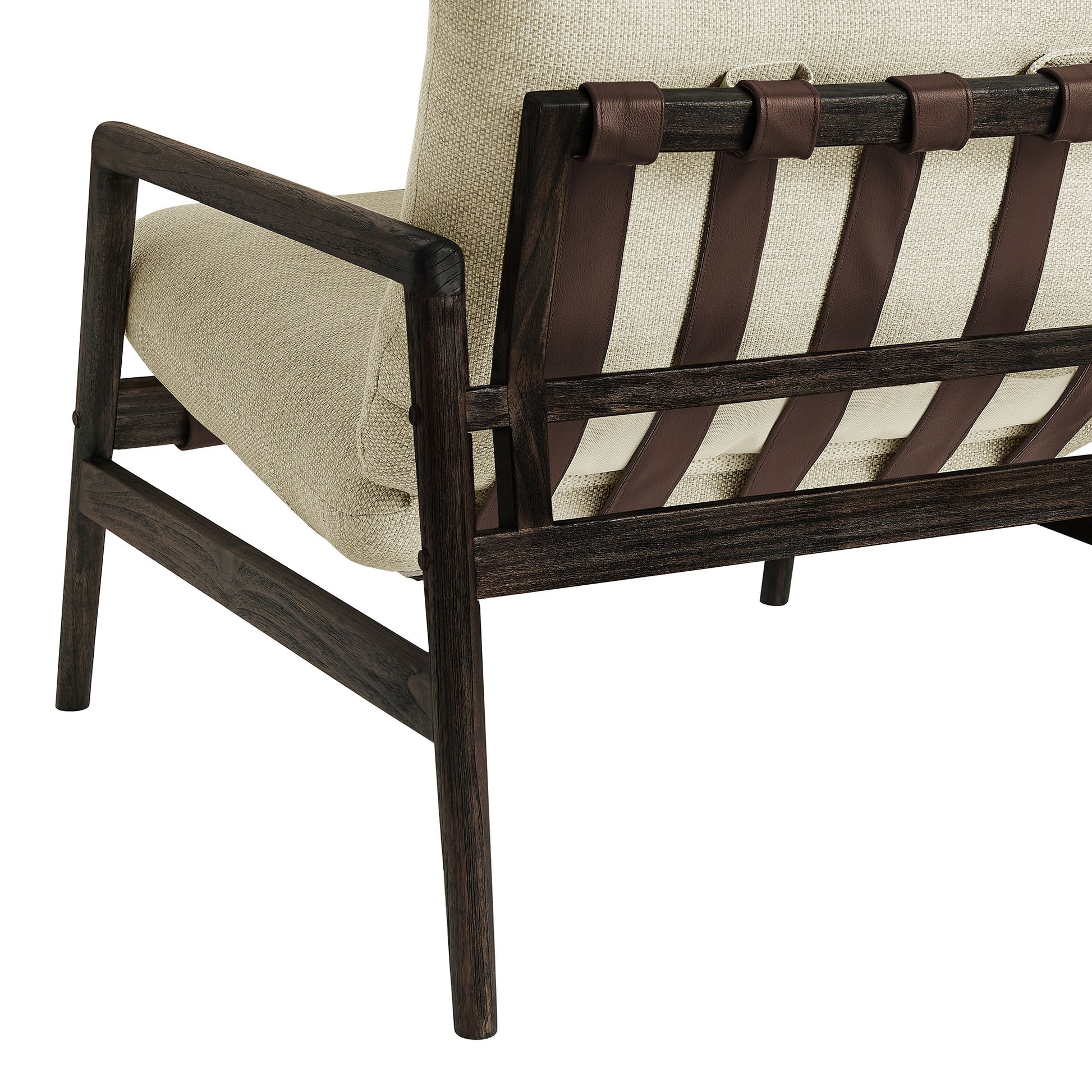 Nomi Outdoor Patio Teak Wood Sling Chair by Modway