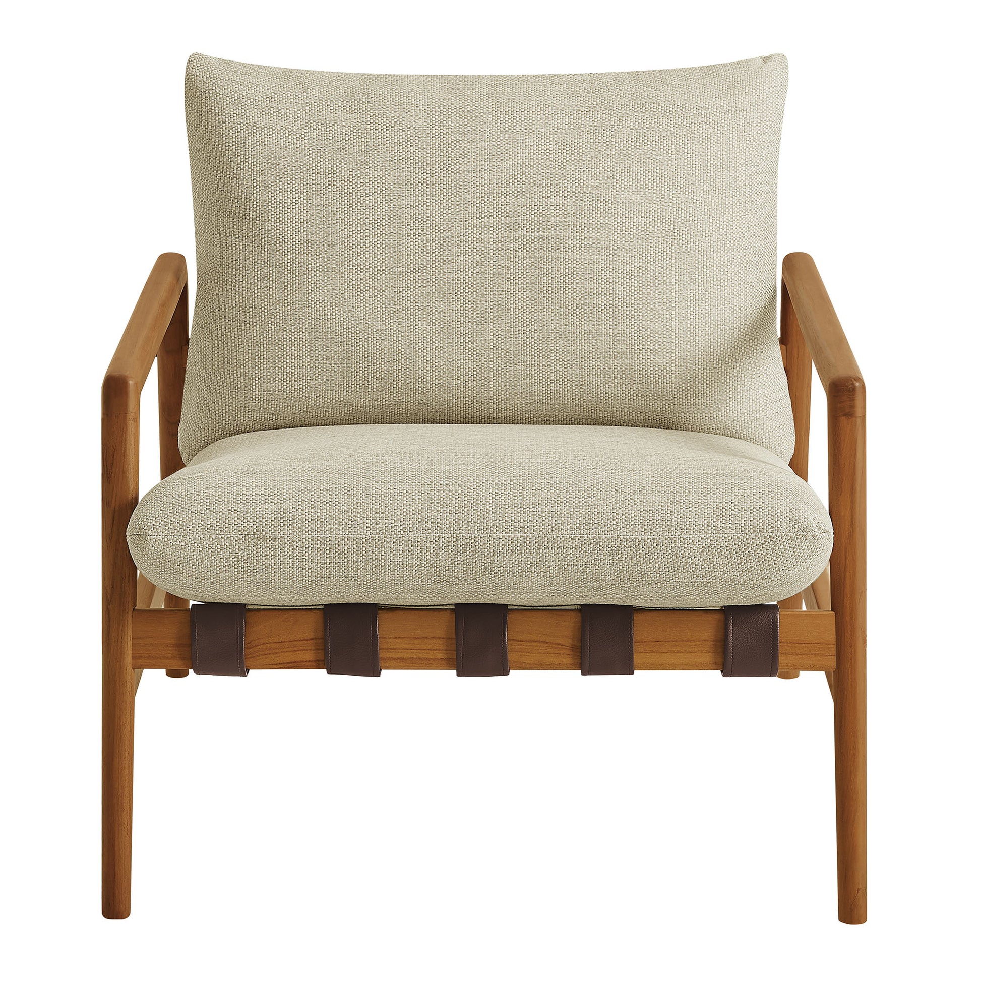 Nomi Outdoor Patio Teak Wood Sling Chair by Modway