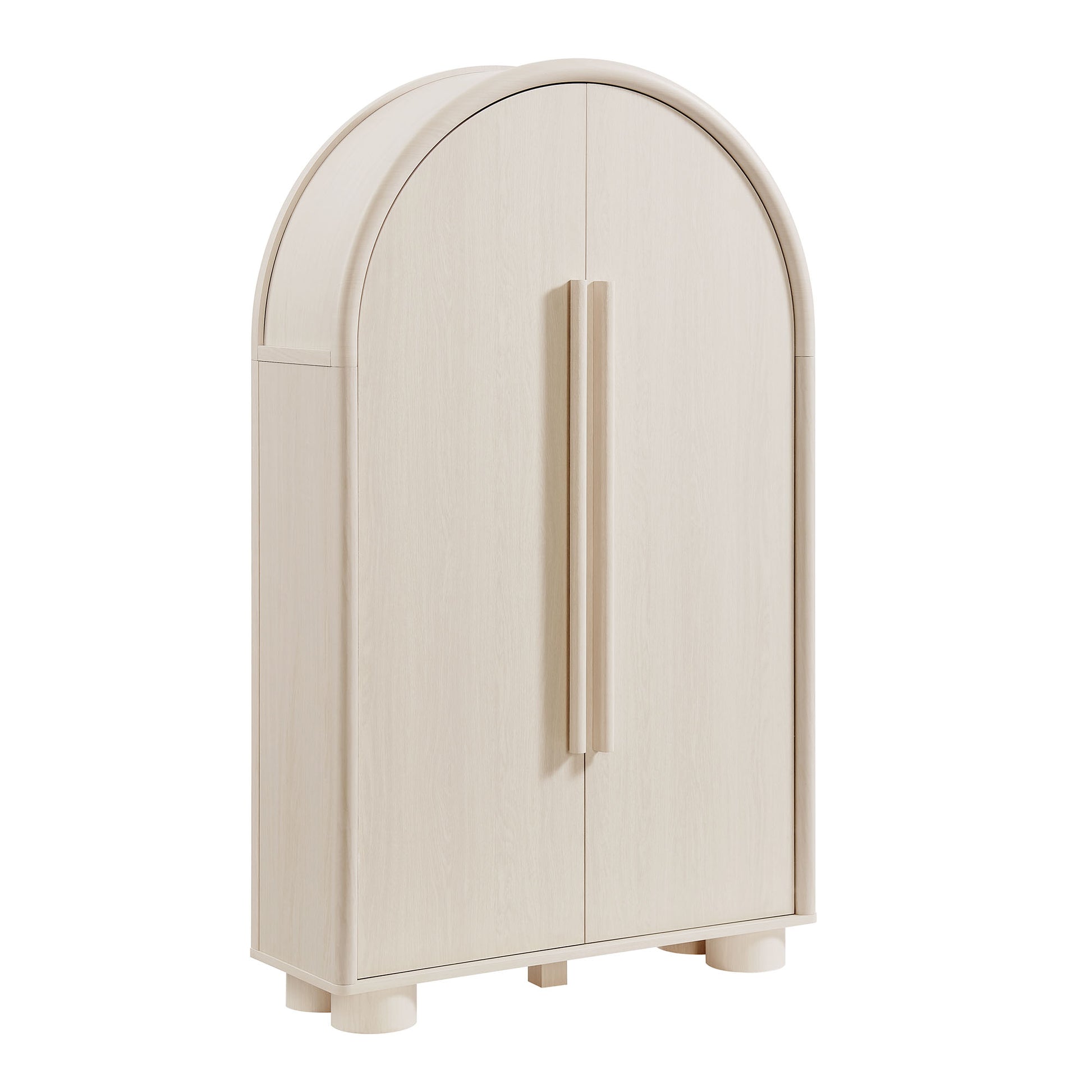 Bellamy Arched Fold-Out Desk Cabinet by Modway