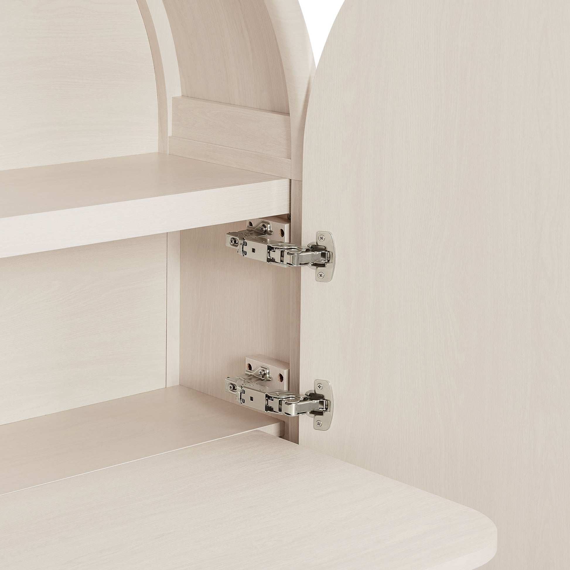 Bellamy Arched Fold-Out Desk Cabinet by Modway