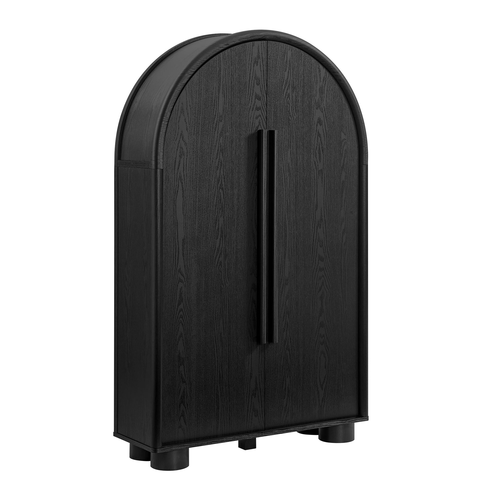 Bellamy Arched Fold-Out Desk Cabinet by Modway