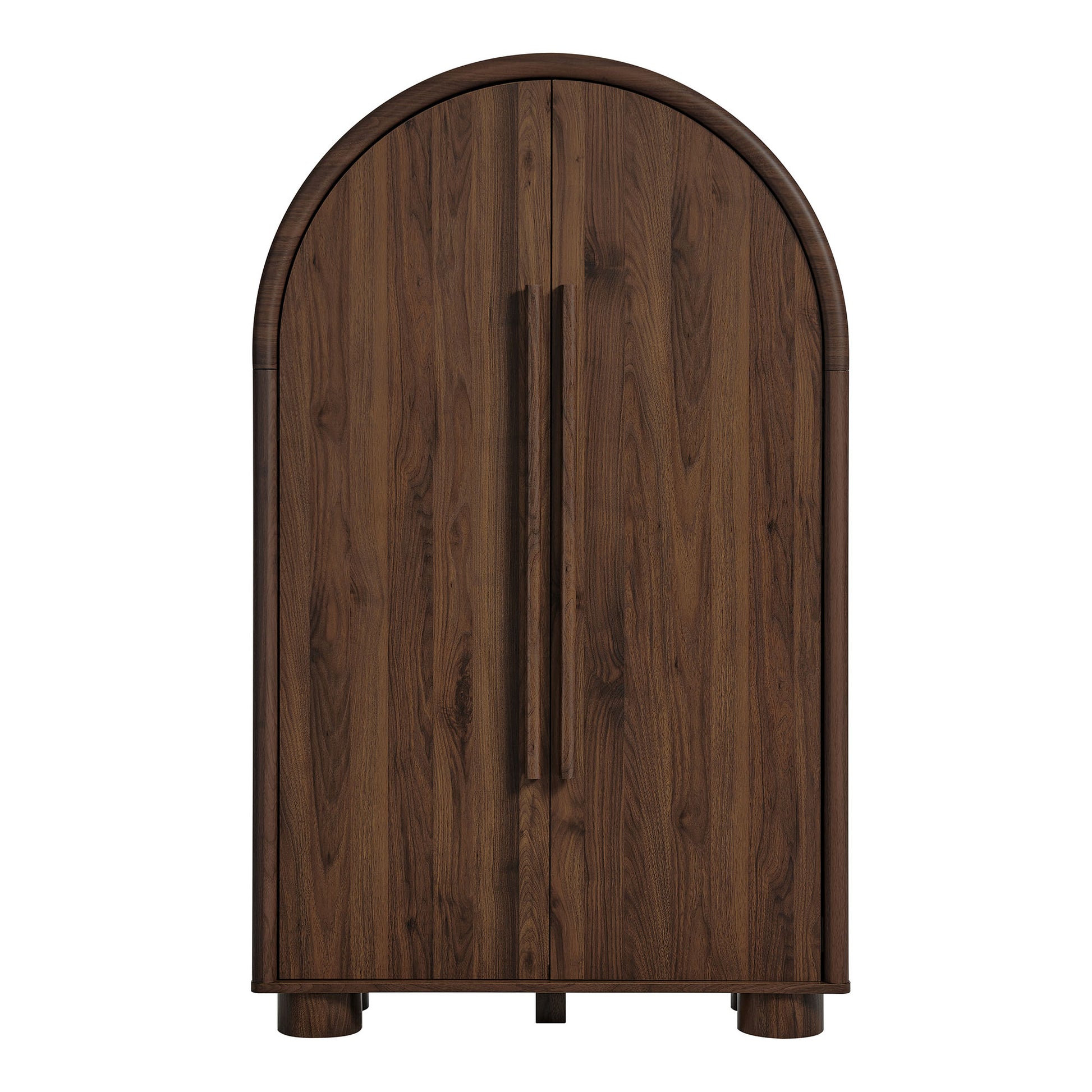 Bellamy Arched Fold-Out Desk Cabinet by Modway