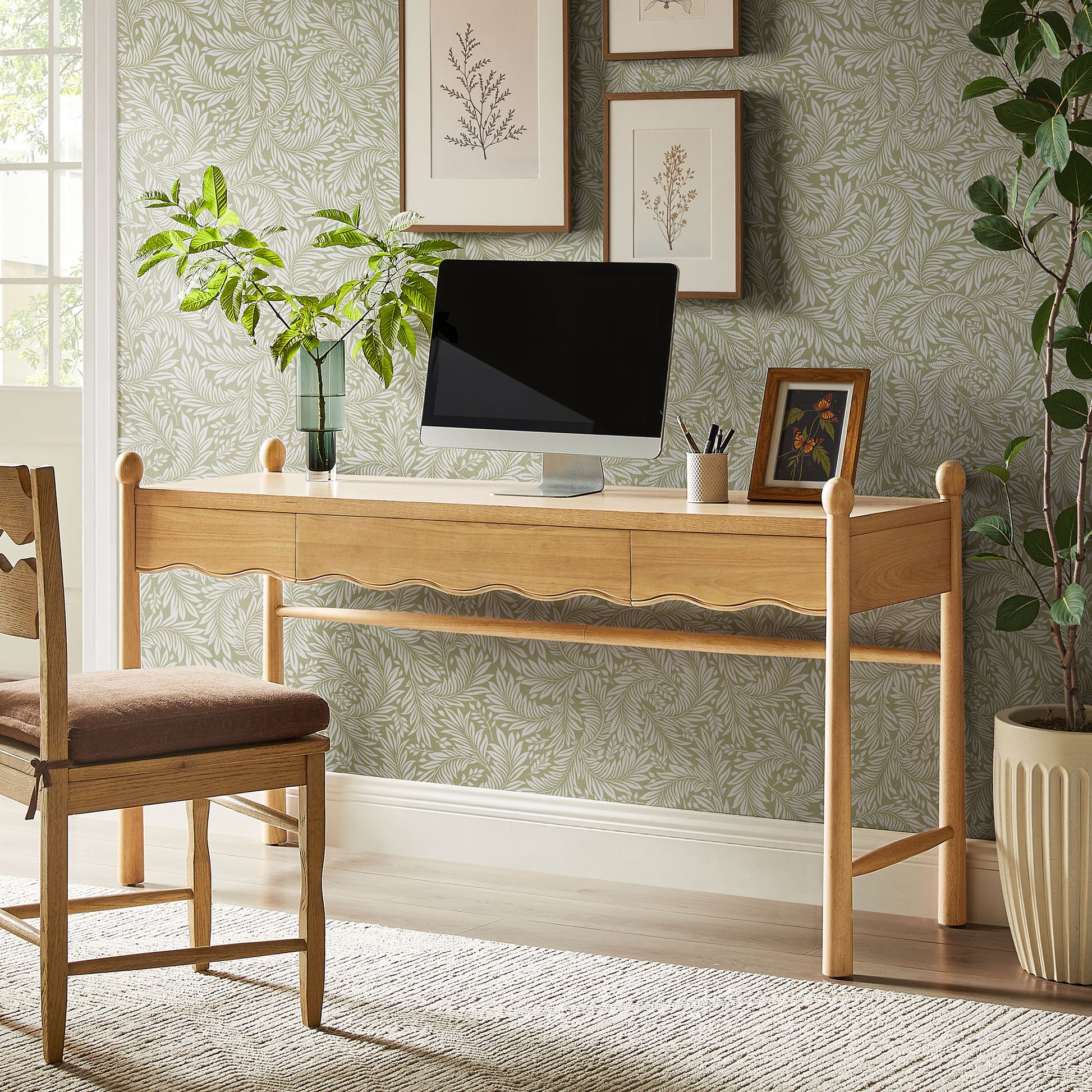 Darcy 62 Inch Wood Computer Desk by Modway