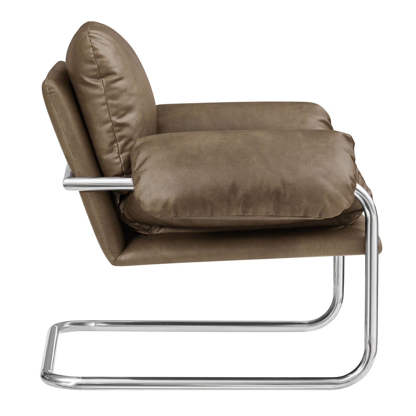 Ansel Vegan Leather Accent Chair by Modway