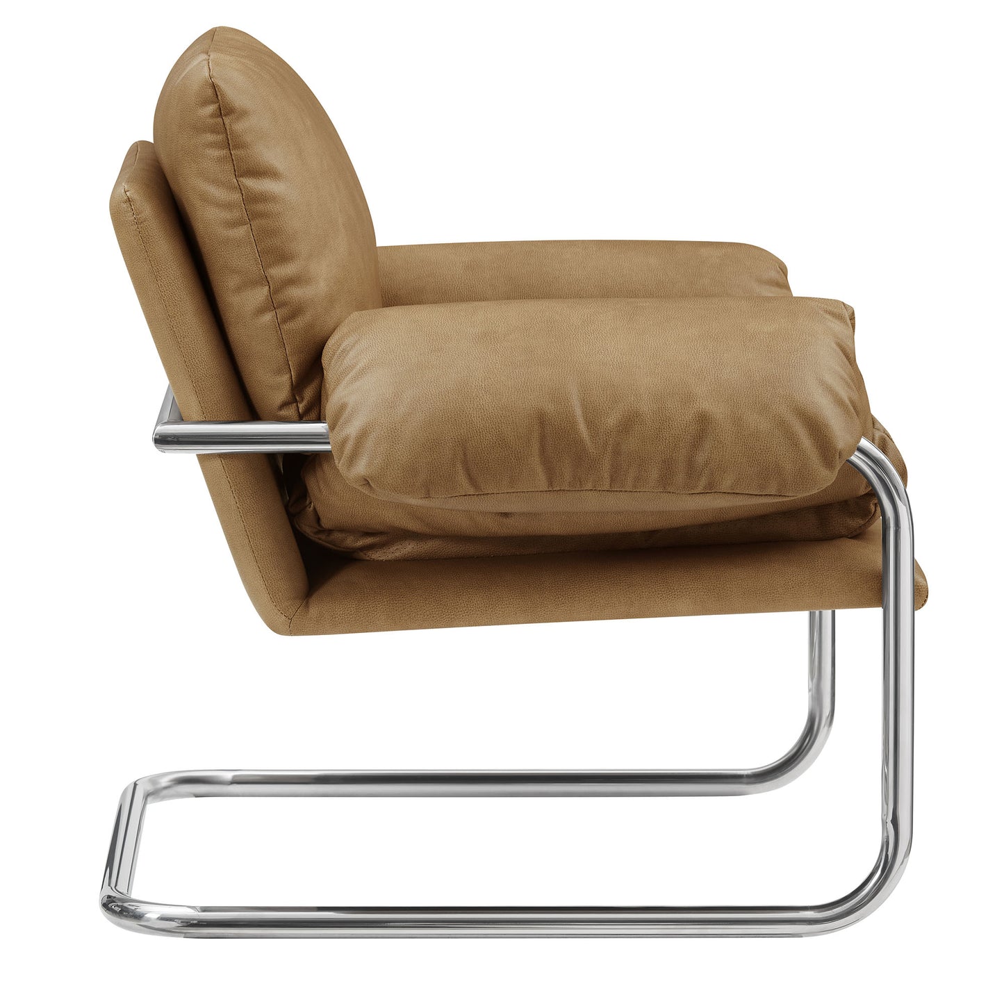 Ansel Vegan Leather Accent Chair by Modway