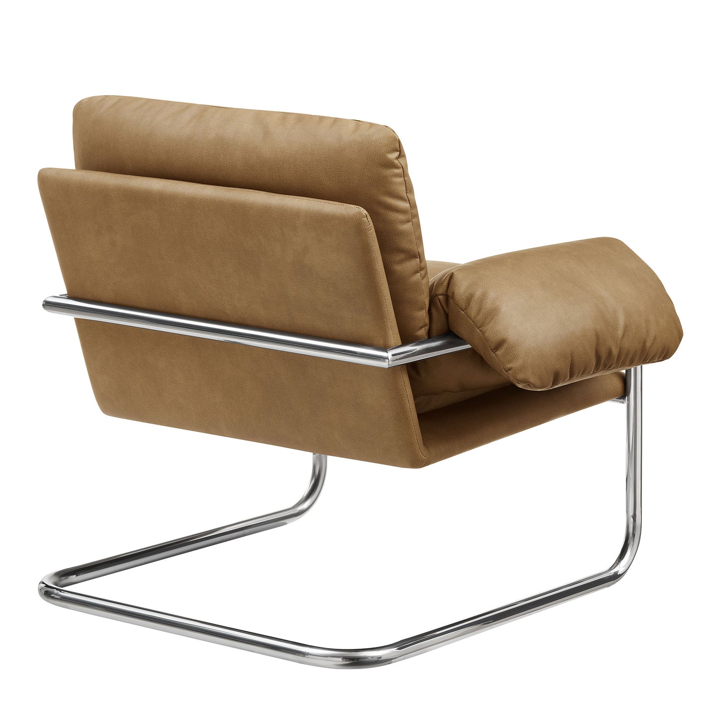 Ansel Vegan Leather Accent Chair by Modway