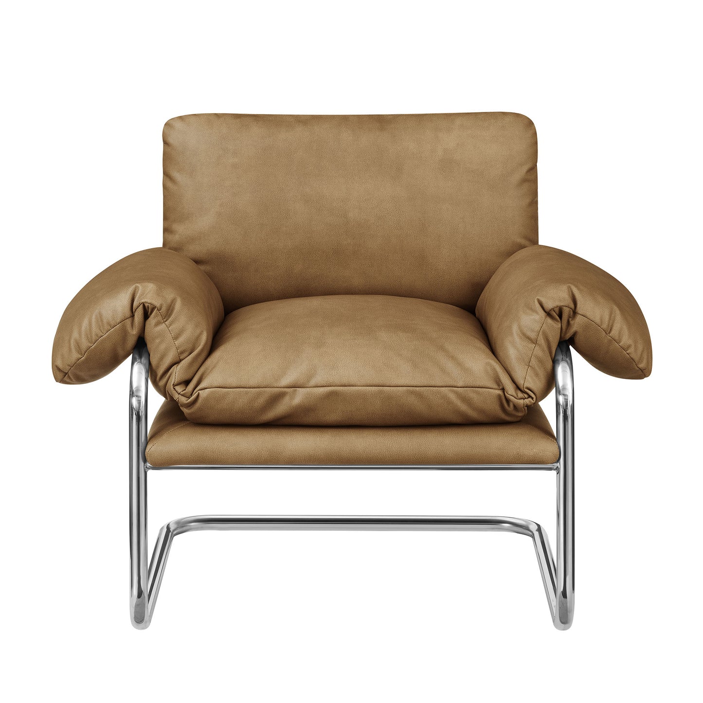 Ansel Vegan Leather Accent Chair by Modway