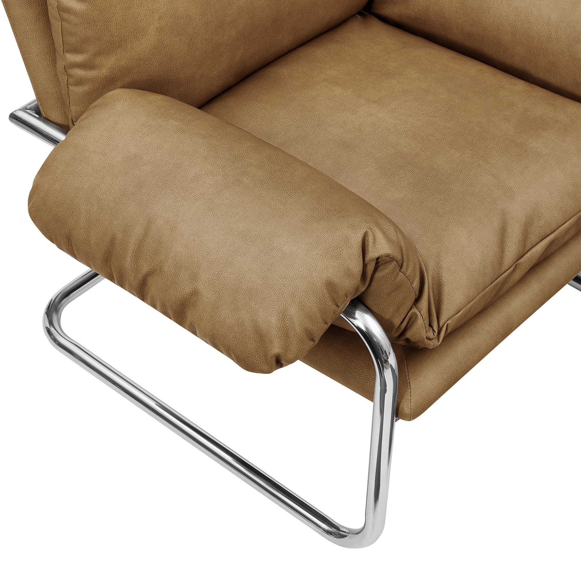 Ansel Vegan Leather Accent Chair by Modway